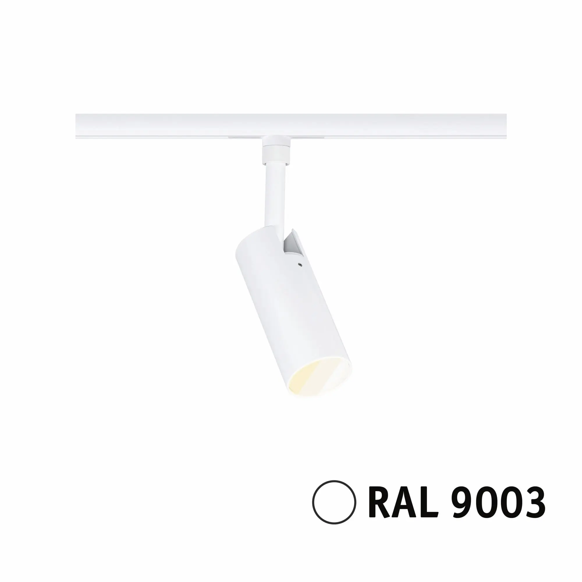 Paulmann URail LED-Deckenleuchte 1er Spot Tubo Ø 4,3 x 19 cm warmweiß-neutralweiß signalweiß