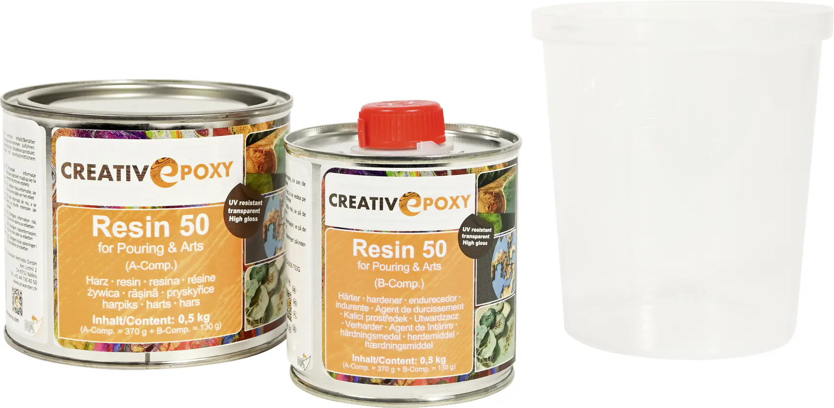 Creativ Epoxy Gießharz Resin 50  - 500 g
