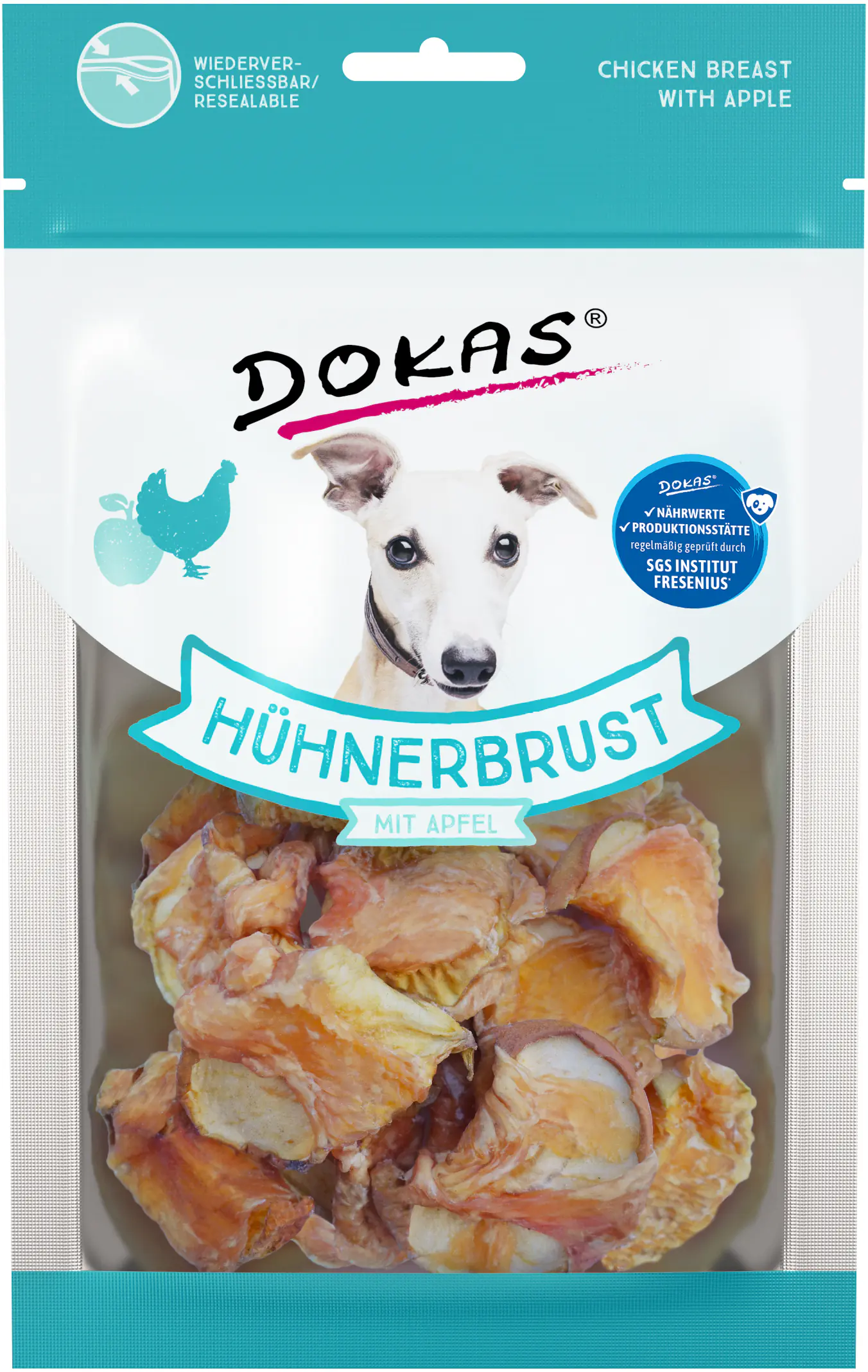 Dokas Hühnerbrust mit Apfel 70 g