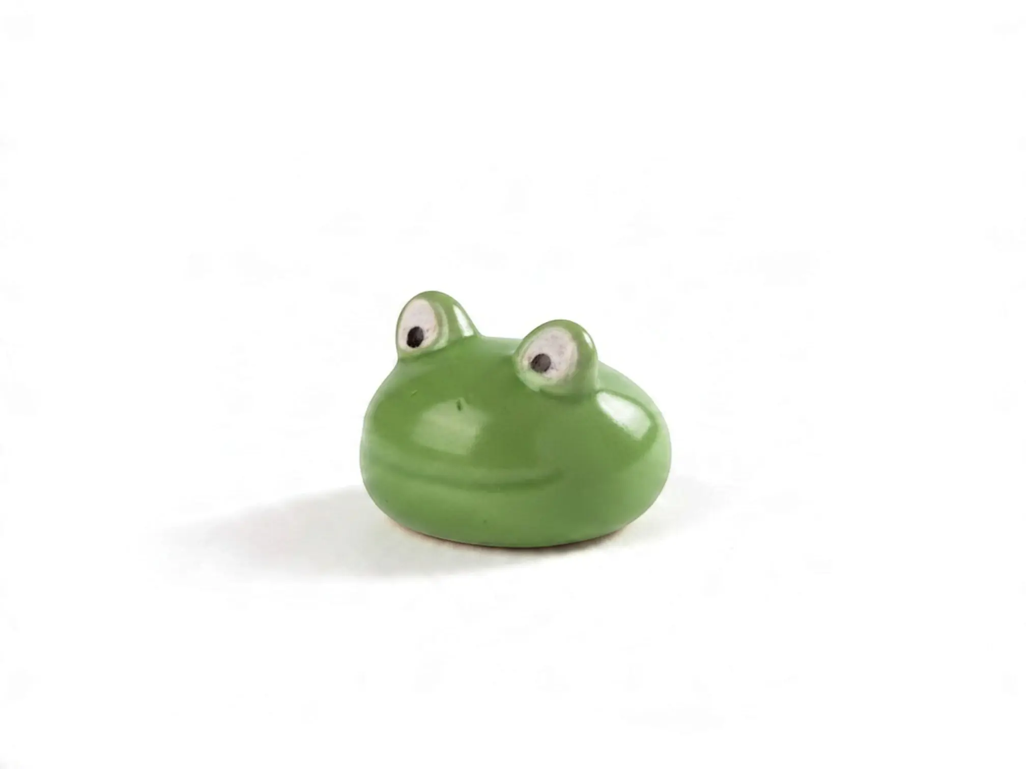 Flamingo Dekofigur Schwimmfrosch 4-6 cm grün