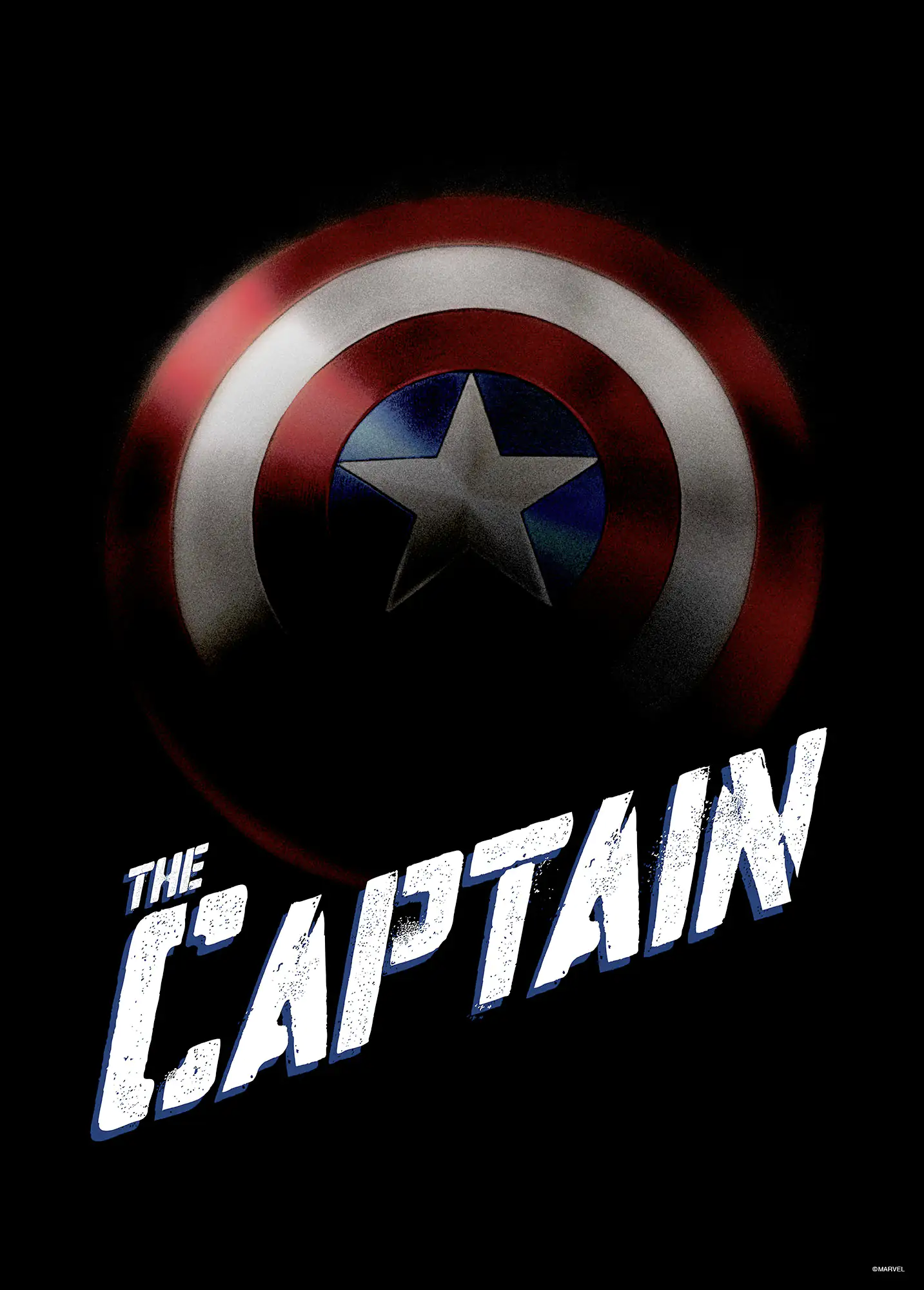 4055065195075 Komar Wandbild Avengers The Captain 50 x 70 cm