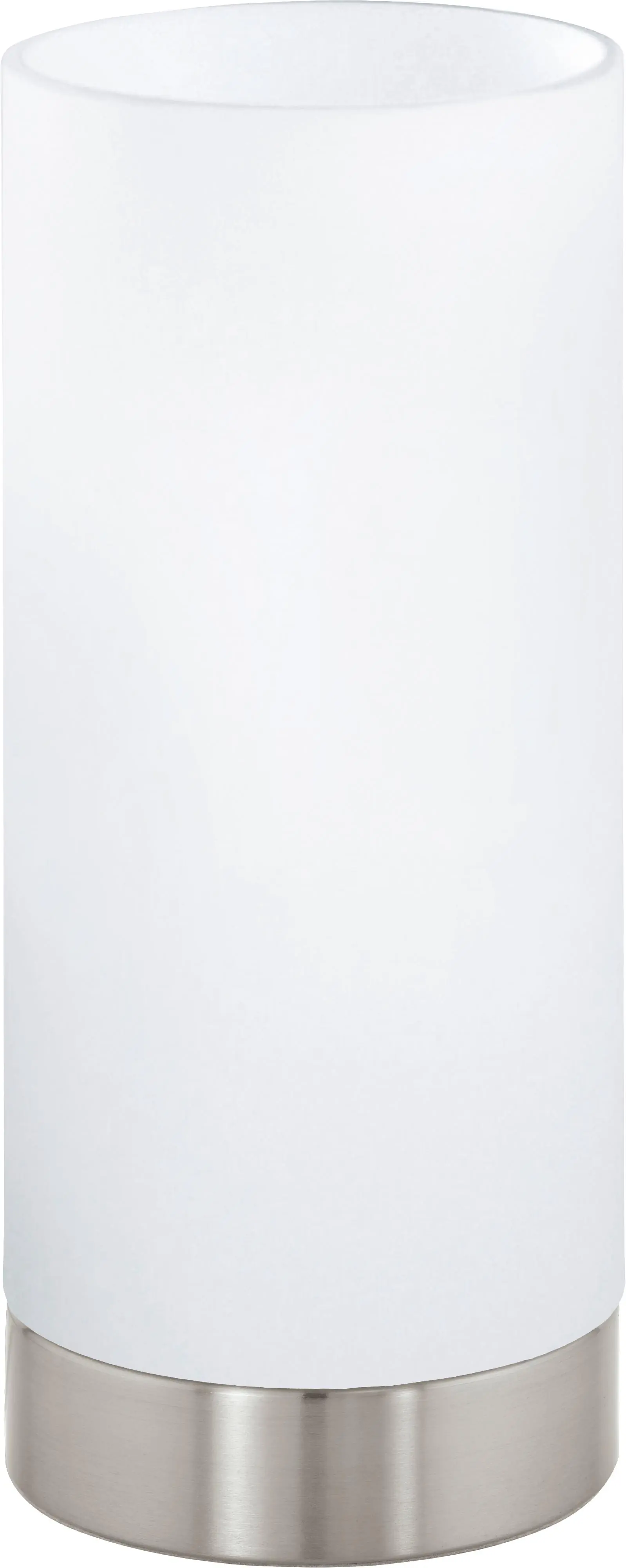 Eglo Tischleuchte Damasco 1 nickel-matt 21,5 x 10 cm E27, max. 60 W