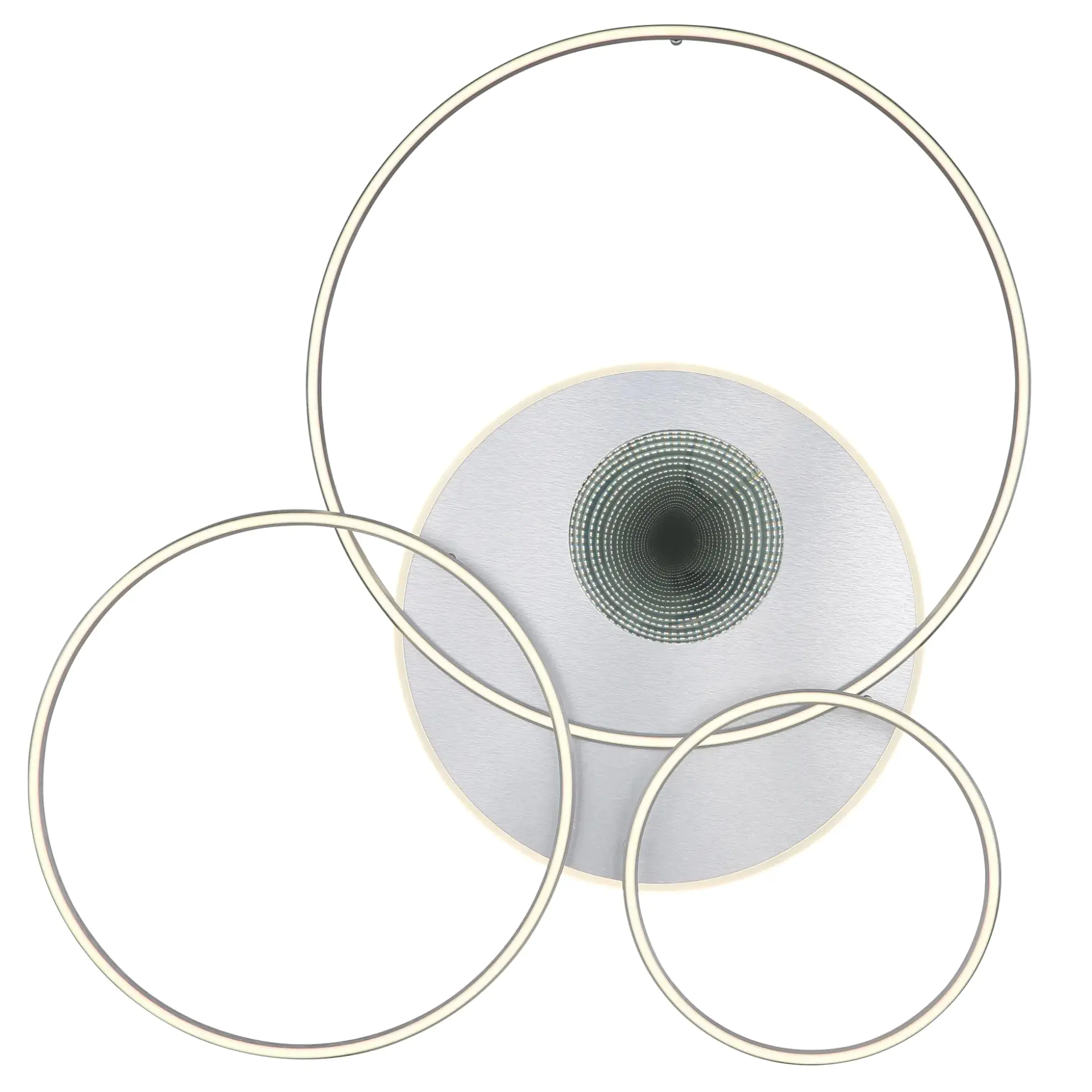 Globo LED-Deckenleuchte INVERTINA silberfarben Globo LED-Deckenleuchte INVERTINA silberfarben