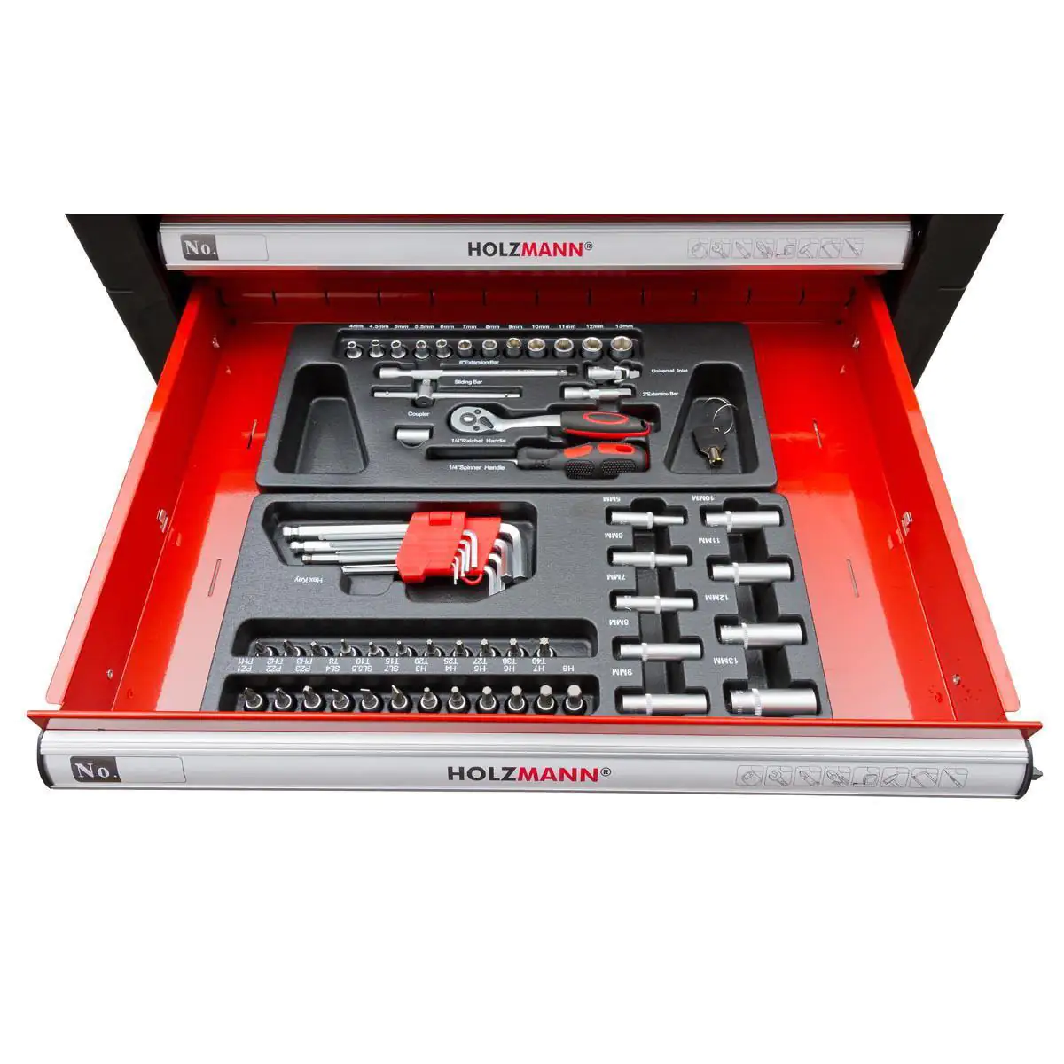 Holzmann Werkstattwagen WW790W bestückt Holzmann Werkstattwagen WW790W bestückt