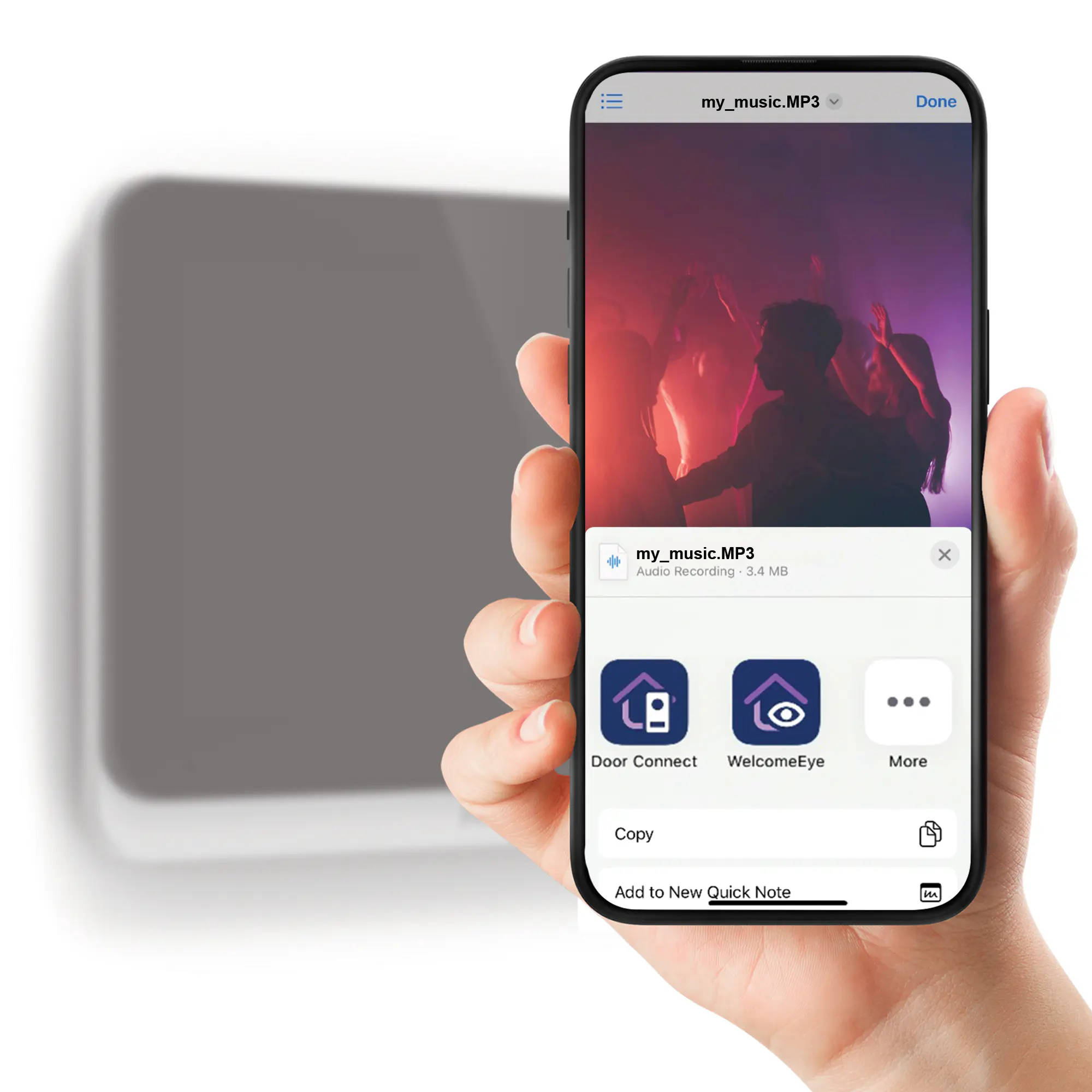 Philips Türsprechanlage Connect 3 7 Zoll Touchscreen 