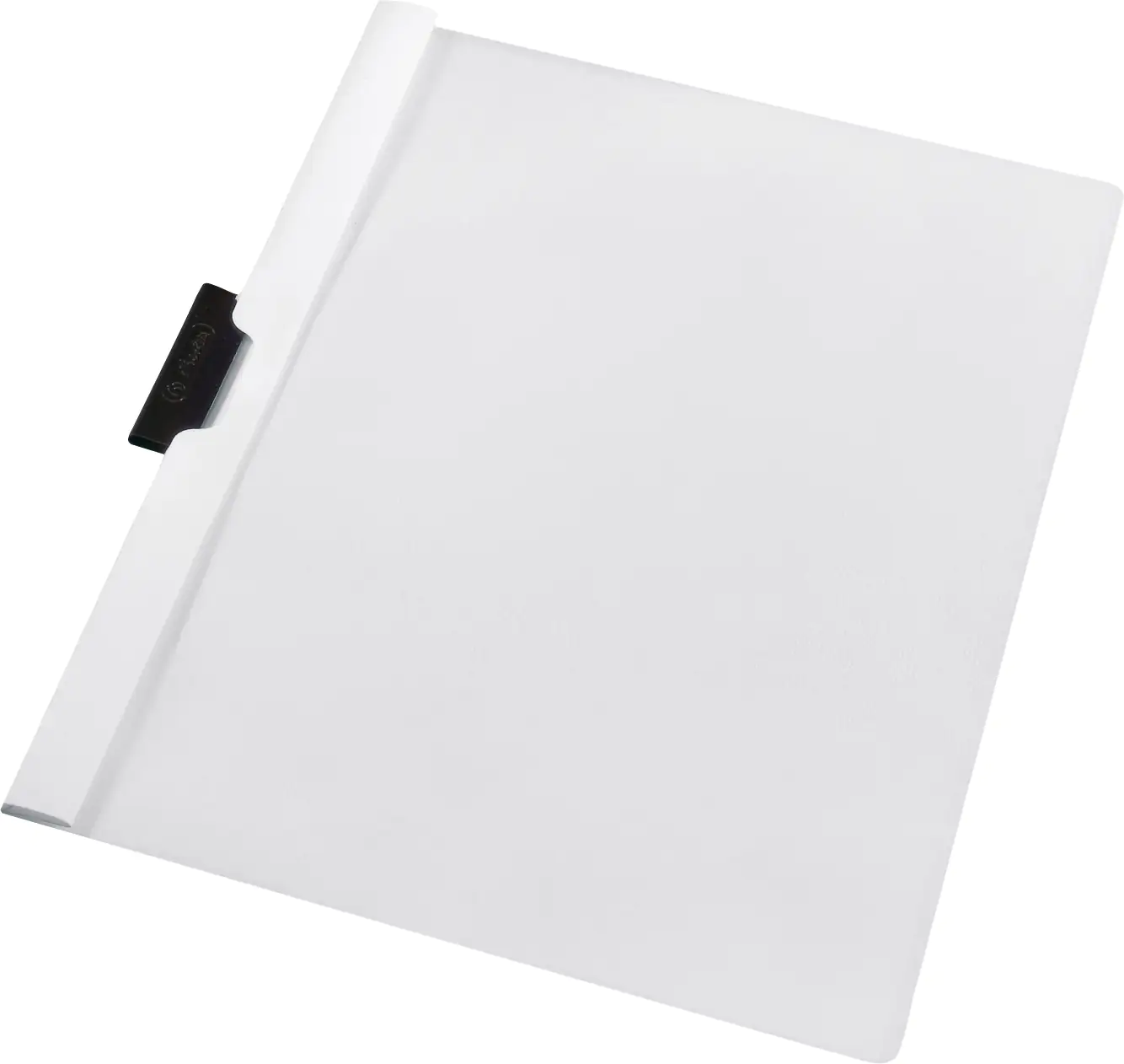 herlitz Klemmhefter A4 PVC 30 Blatt Vorderdeckel mit Metallclip