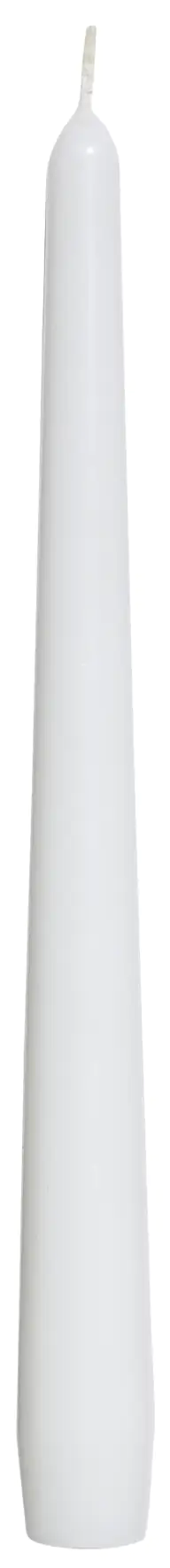 8717847134196_02 Bolsius Spitzkerzen weiß, Höhe 24,5 cm, Ø 2,4 cm