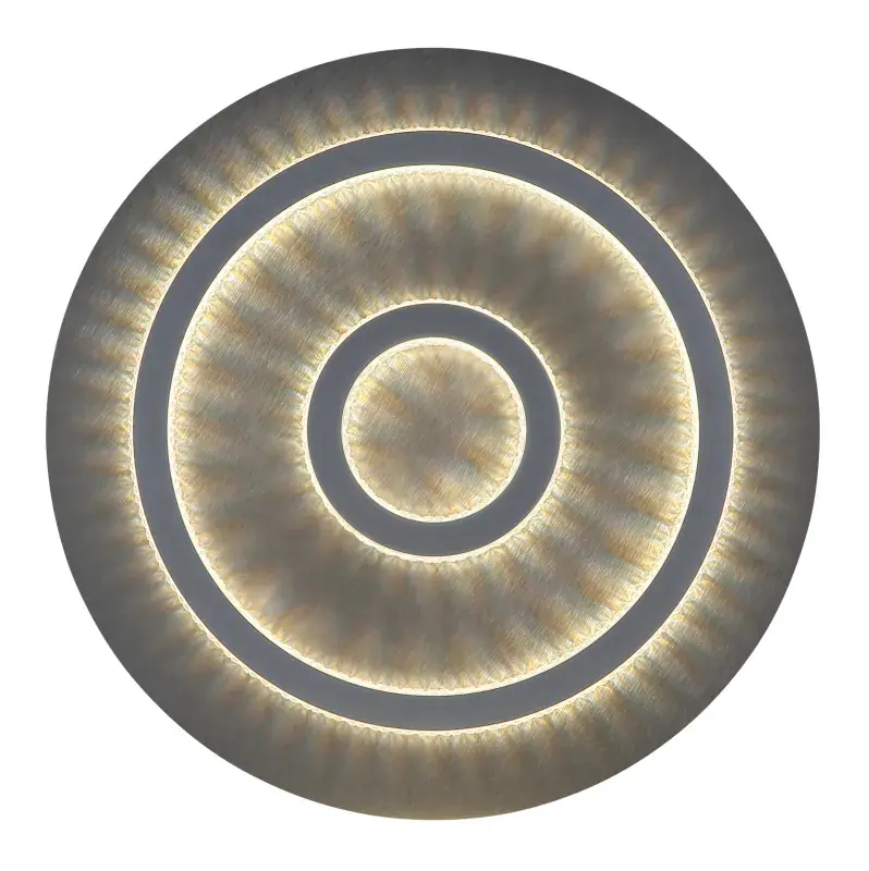 Globo Deckenleuchte Jayden Ø 45 x 5,5 cm schwarz warmweiß