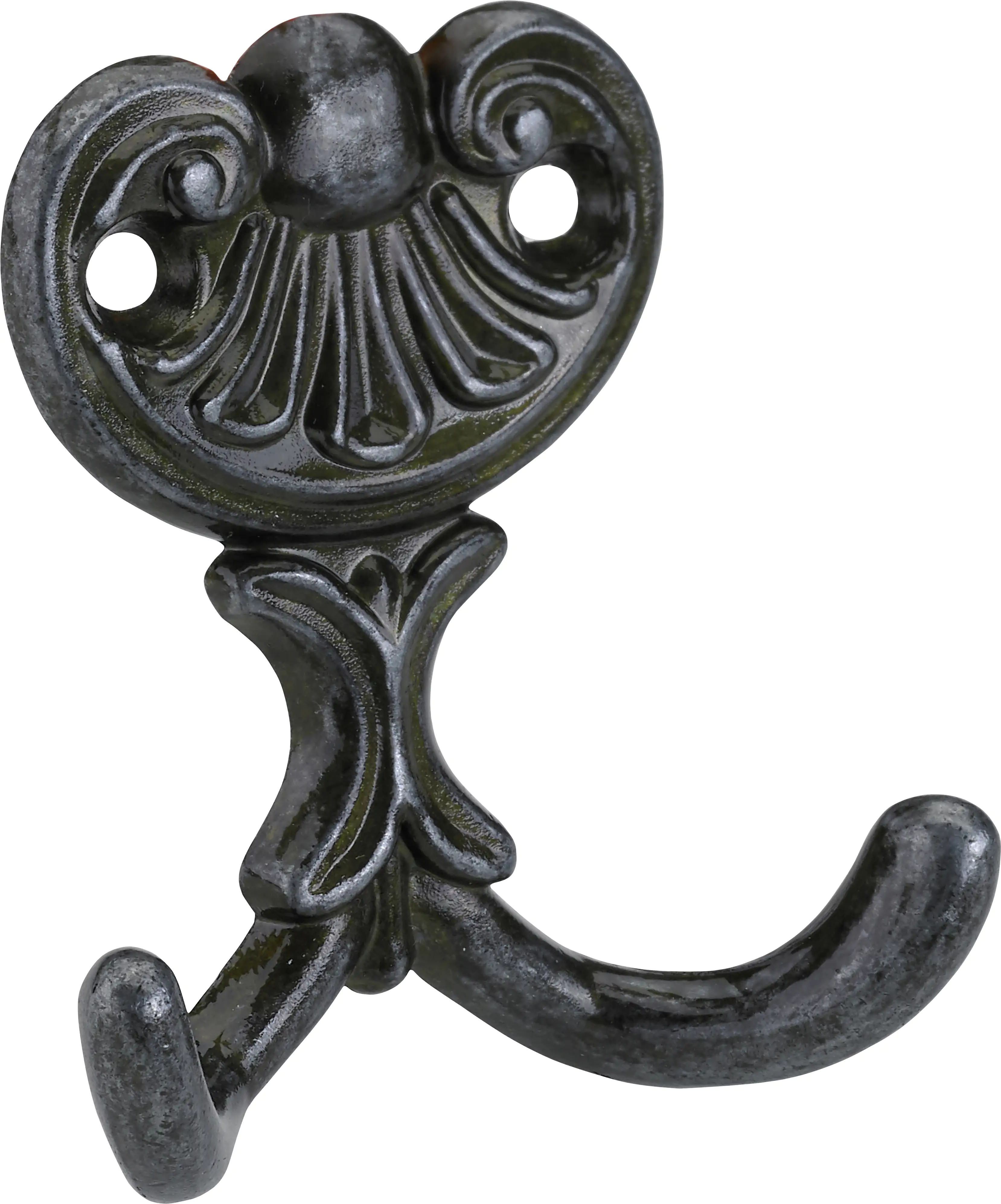 Hettich Mantelhaken 6,7 x 6 x 2,2 cm brüniert schwarz - 1 Stück Hettich Mantelhaken 6,7 x 6 x 2,2 cm brüniert schwarz - 1 Stück