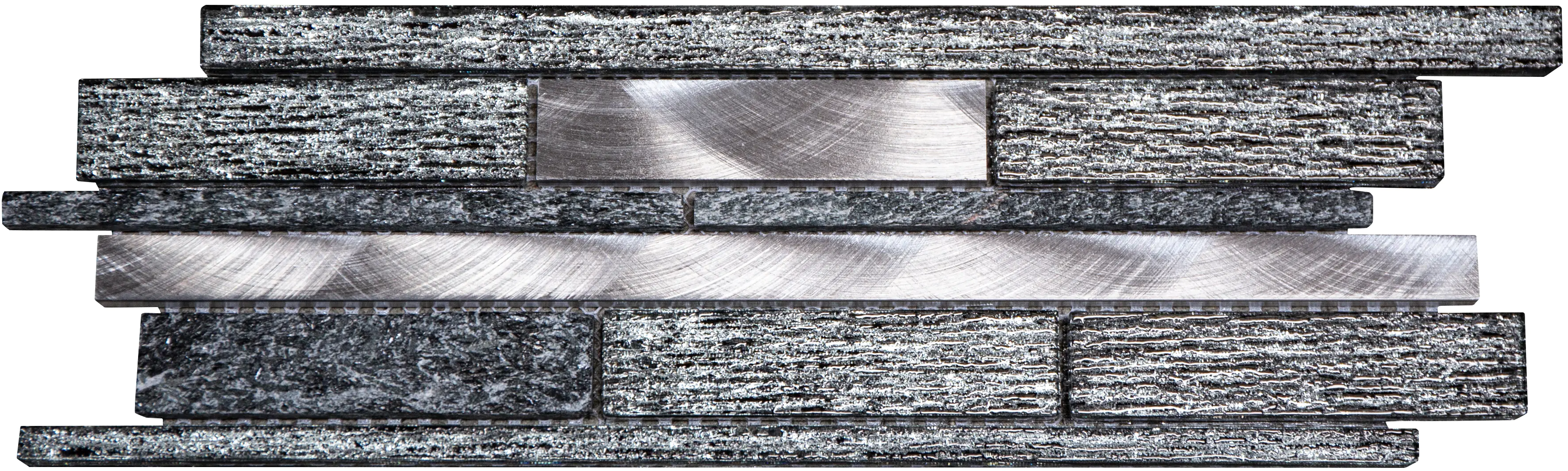 Fliesenbordüre Viva 03 10 x 30 nero