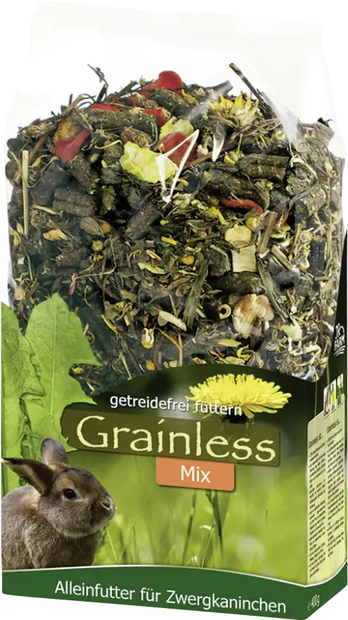 JR Grainless Mix Zwergkaninchen