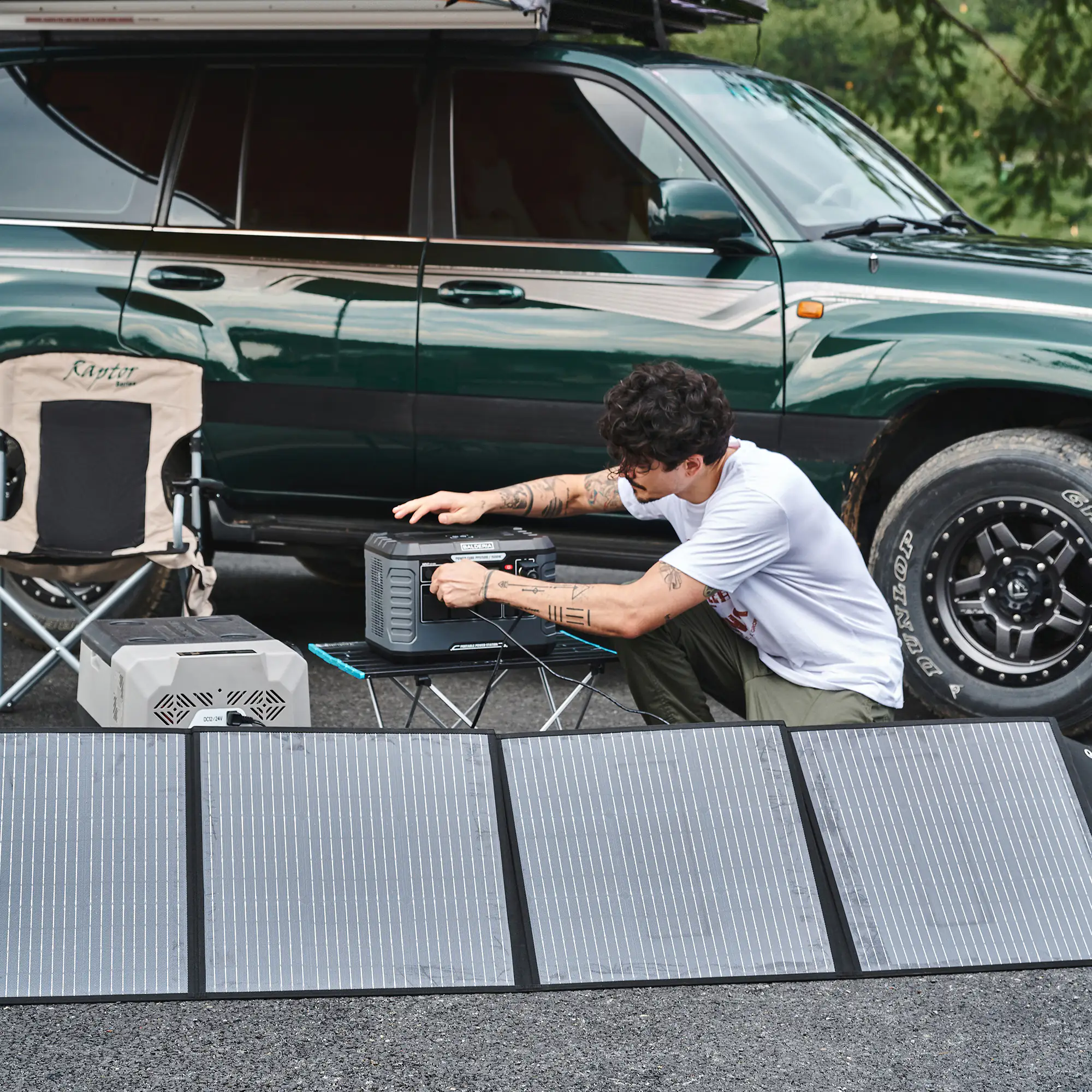 Balderia Solarboard SP60 Faltbares Solarpanel 60 Watt für Powerstation Balderia Solarboard SP60 Faltbares Solarpanel 60 Watt für Powerstation