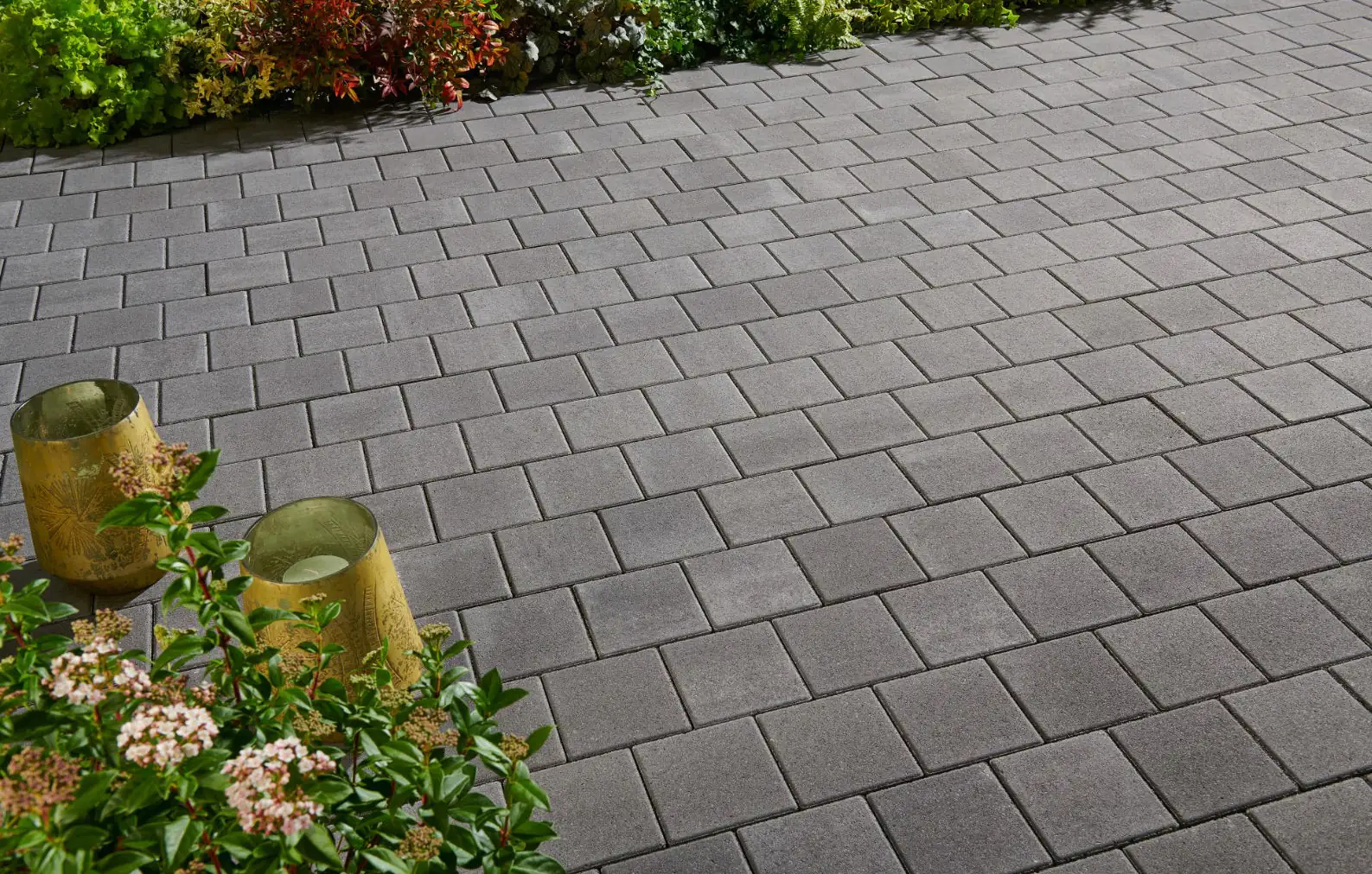 Kann Pflasterstein Casalina 14 x 14 x 6 cm vulkan-anthrazit