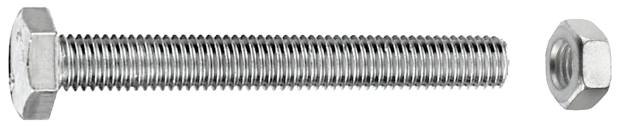 Sechskantschrauben M10 x 40 mm, 50 Stück