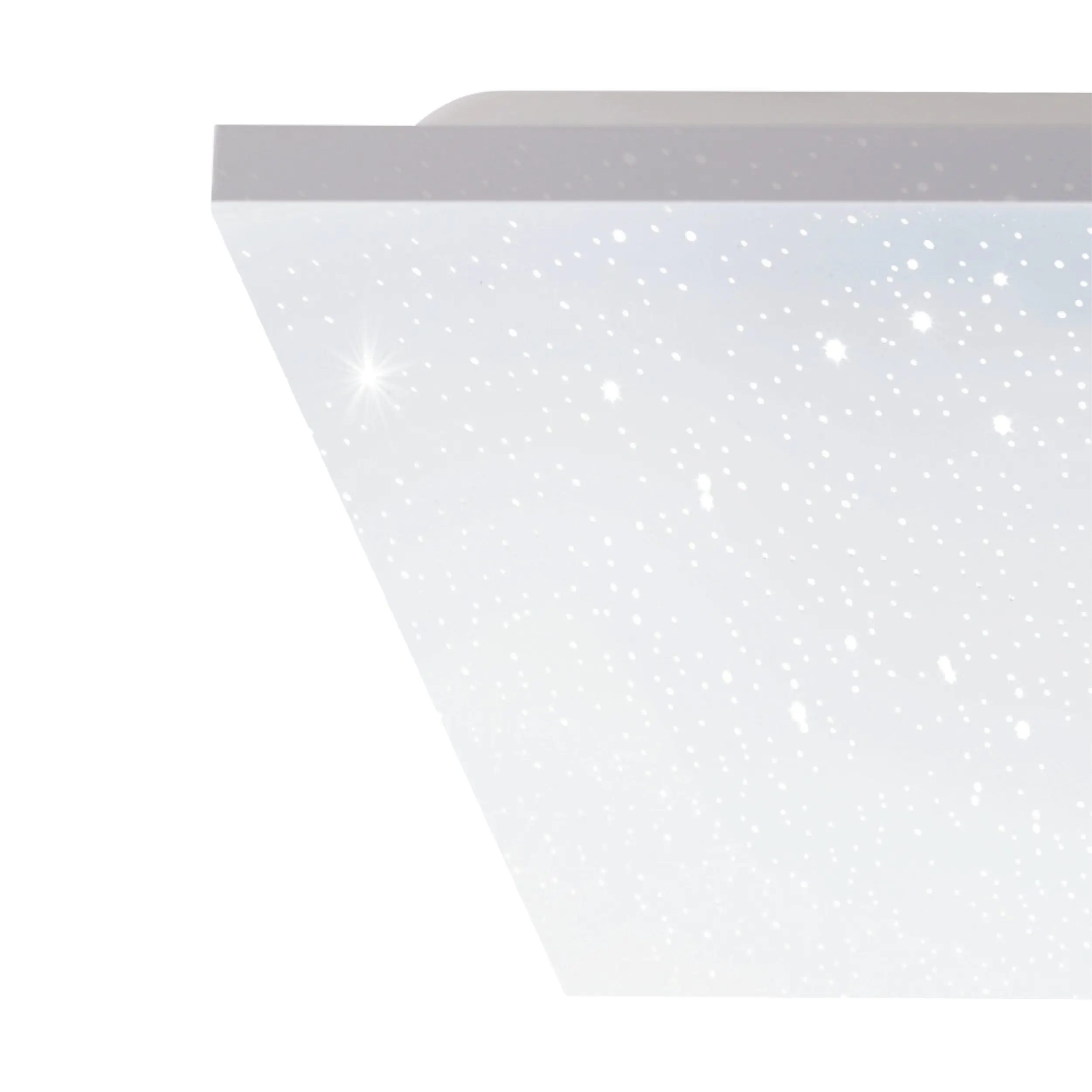 Eglo LED Deckenleuchte Calemar-S weiß 58,7 x 58,7 cm mit Kristalleffekt Eglo LED Deckenleuchte Calemar-S weiß 58,7 x 58,7 cm mit Kristalleffekt
