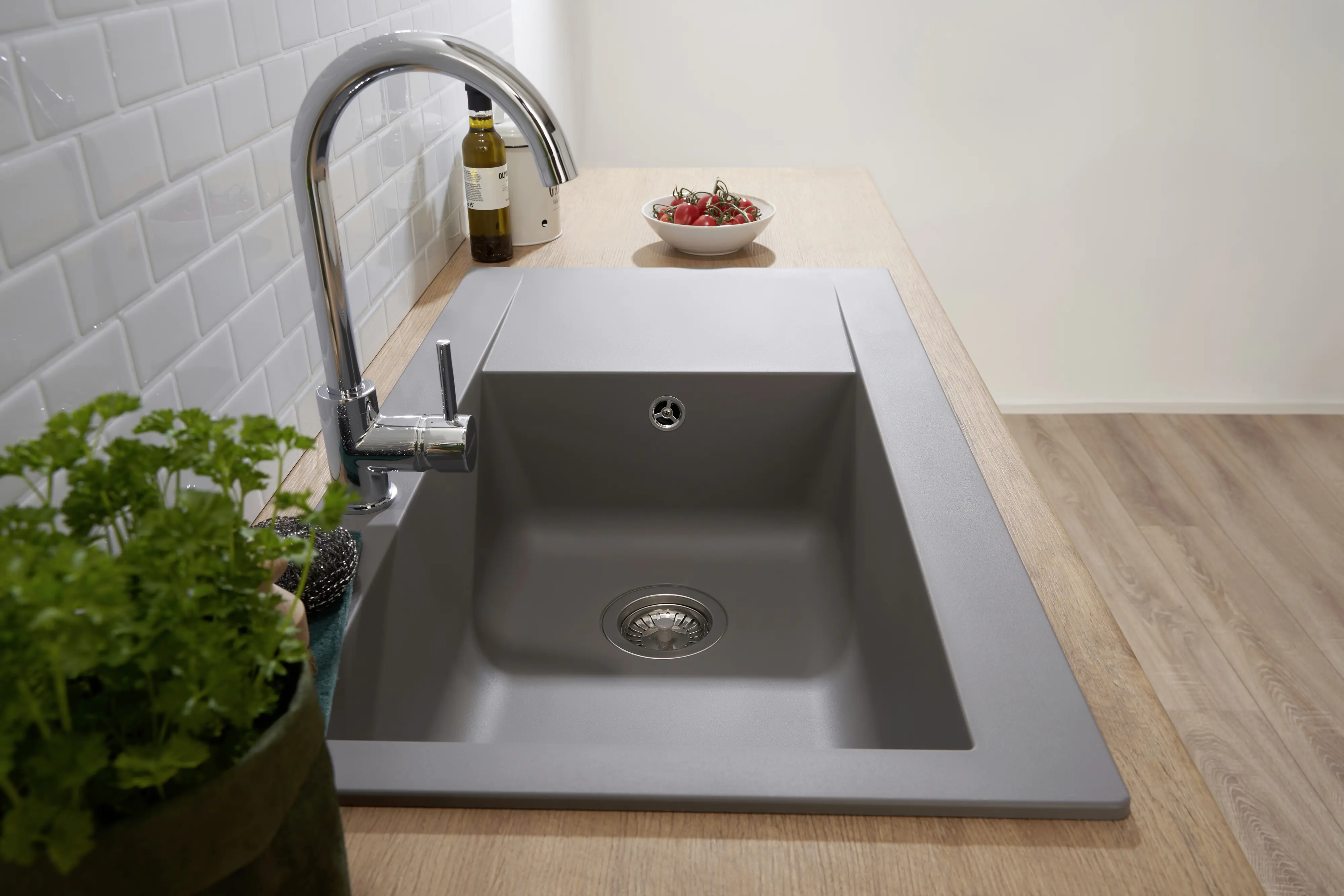 respekta Mineralite Einbauspüle 1 Becken Denver 86 x 50 cm 86 x 50 cm respekta Mineralite Einbauspüle 1 Becken Denver 86 x 50 cm 86 x 50 cm