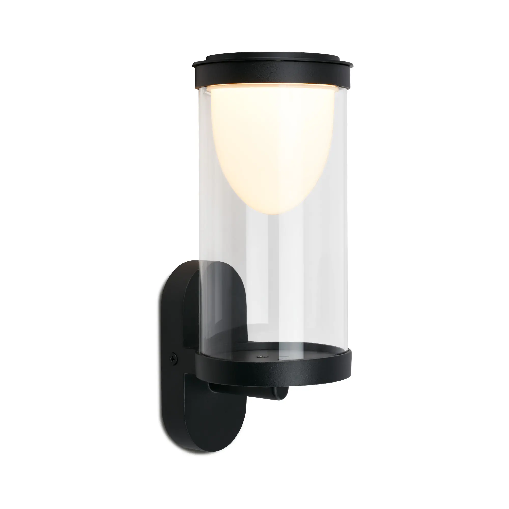 Briloner LED Außenwandleuchte Touch Akku 4W schwarz dimmbar warmweiß Briloner LED Außenwandleuchte Touch Akku 4W schwarz dimmbar warmweiß