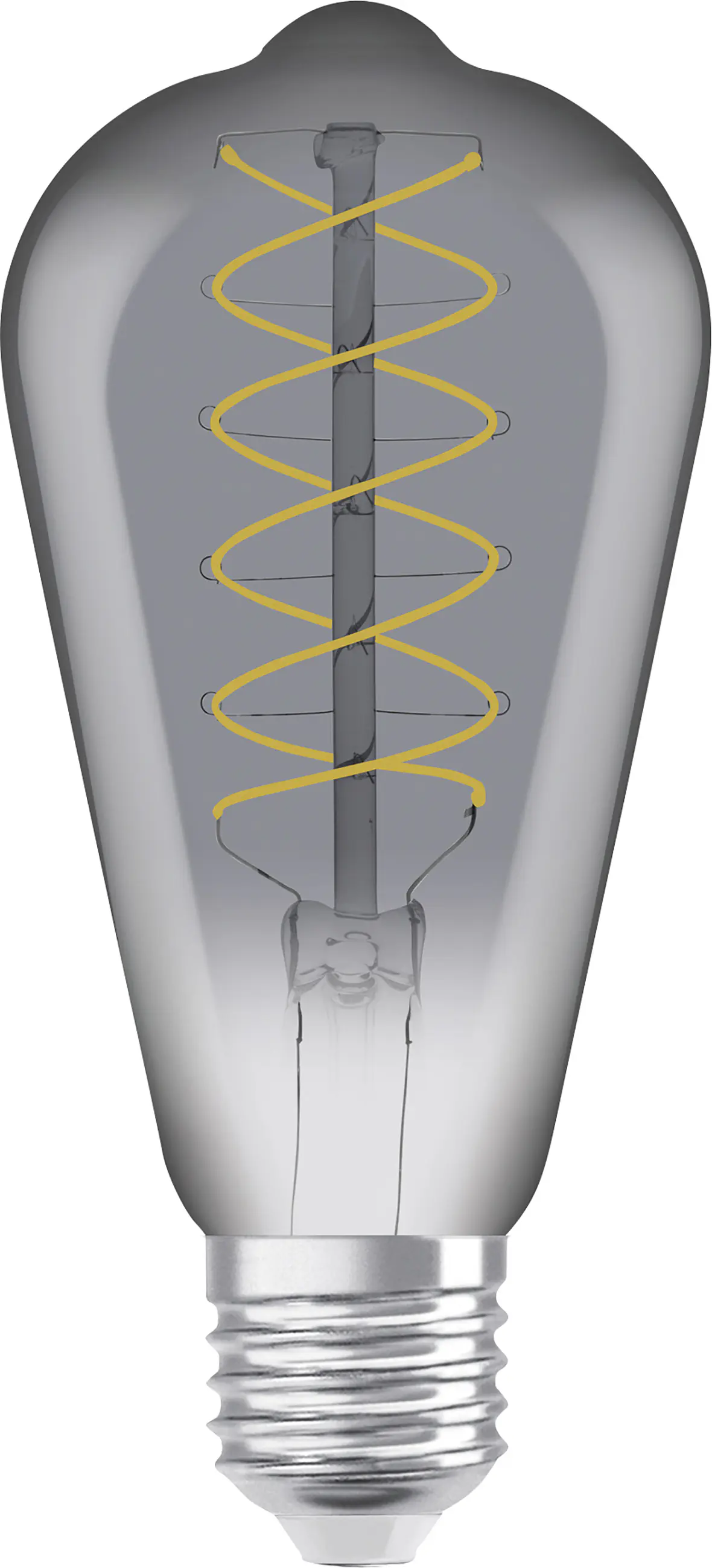 Osram LED Leuchtmittel E27 2er Pack Vintage 1906 Edison 7,8W rauch dimmbar warmweiß
