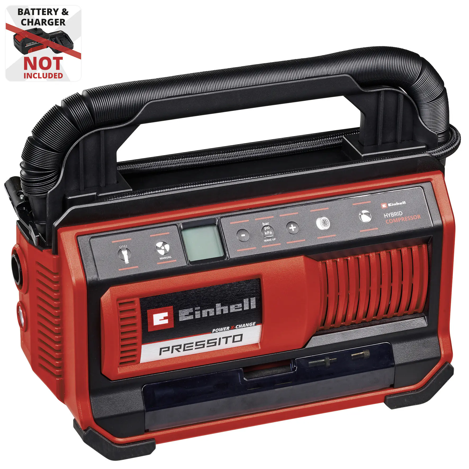 Einhell Expert Hybrid-Kompressor PRESSITO 18/25 Solo 18 V