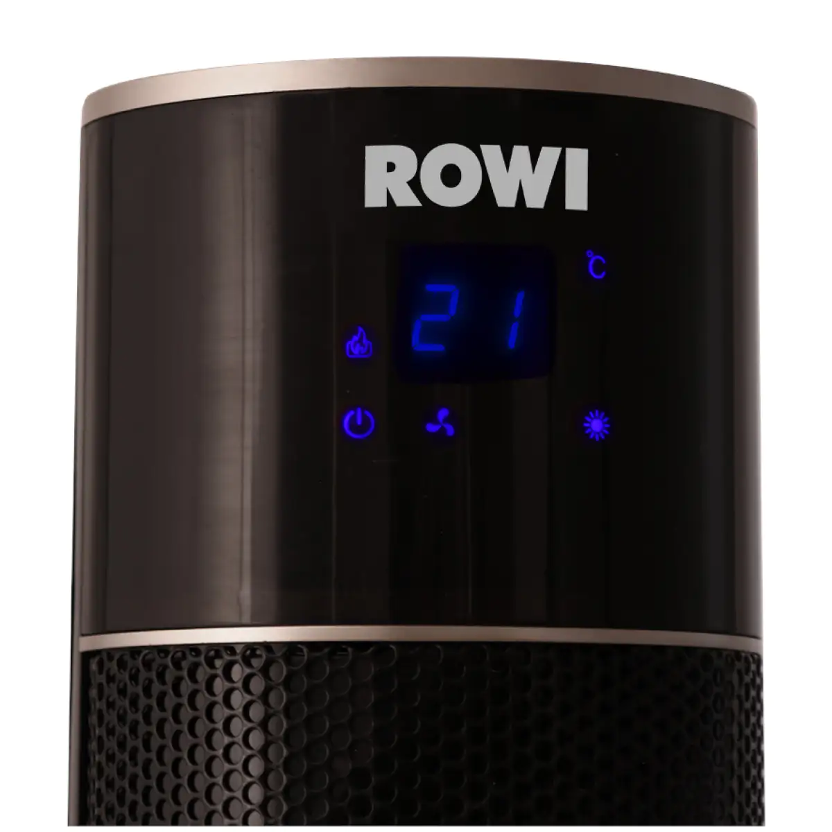 Rowi Keramik Turmheigerät 2000 W Flame HKT 2000/2/6 ODF