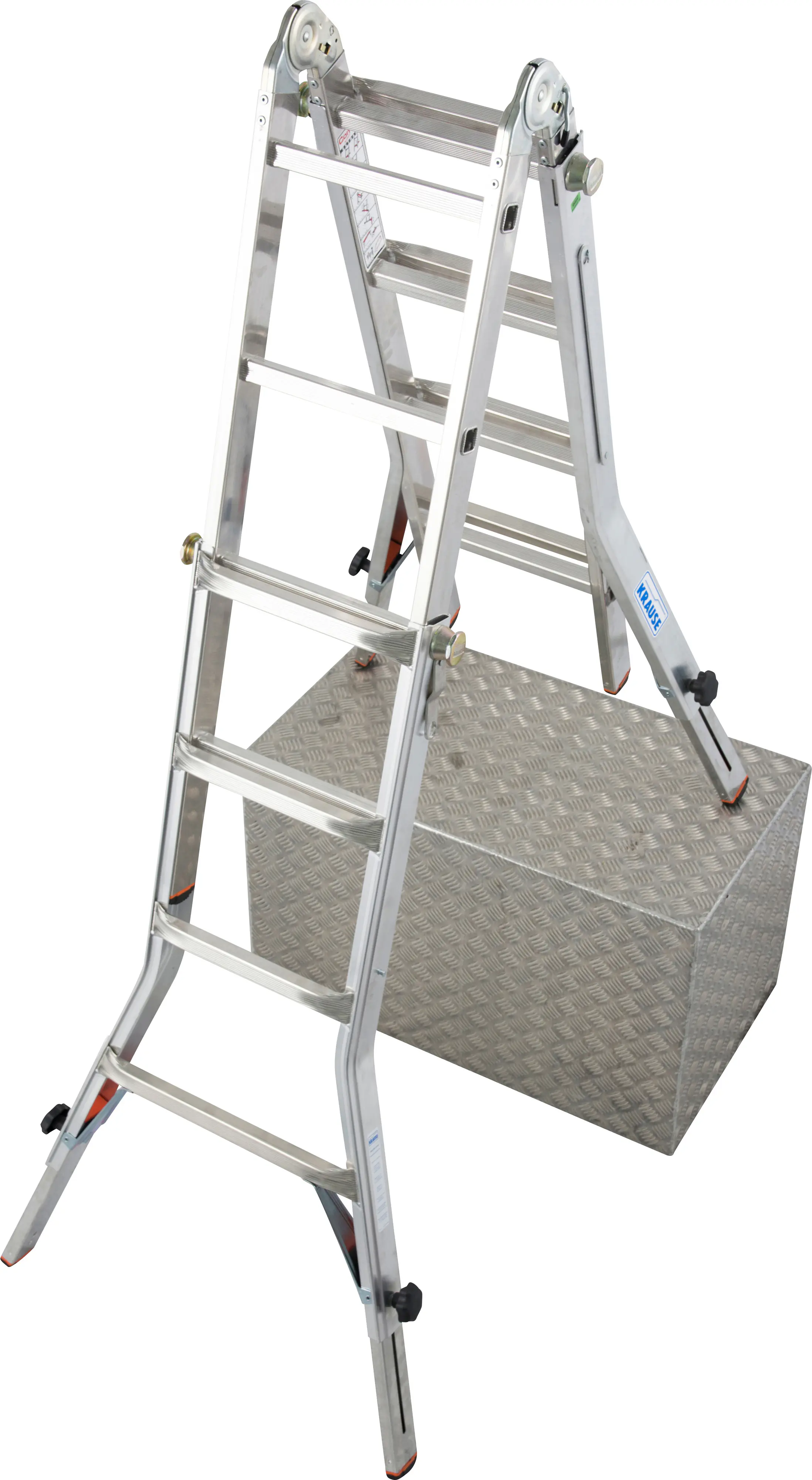 Krause Aluminium-Teleskopleiter MONTO TeleVario 5 m