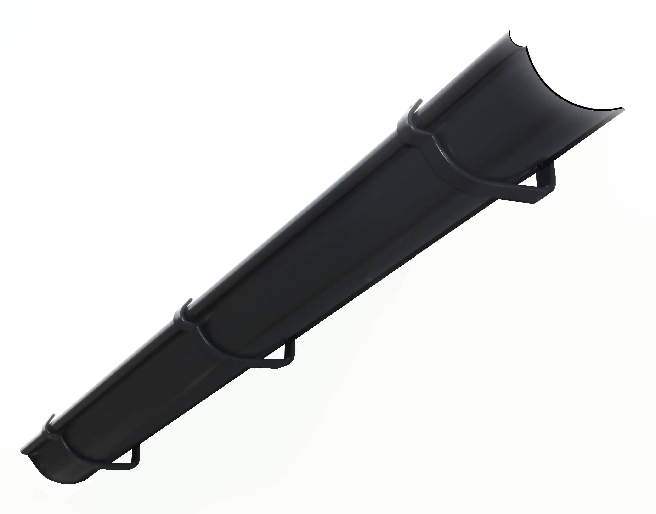 SKAN HOLZ Regenrinnen-Verlängerungs-Set 167 cm, Stahl, verzinkt u. anthrazit beschichtet SKAN HOLZ Regenrinnen-Verlängerungs-Set 167 cm, Stahl, verzinkt u. anthrazit beschichtet