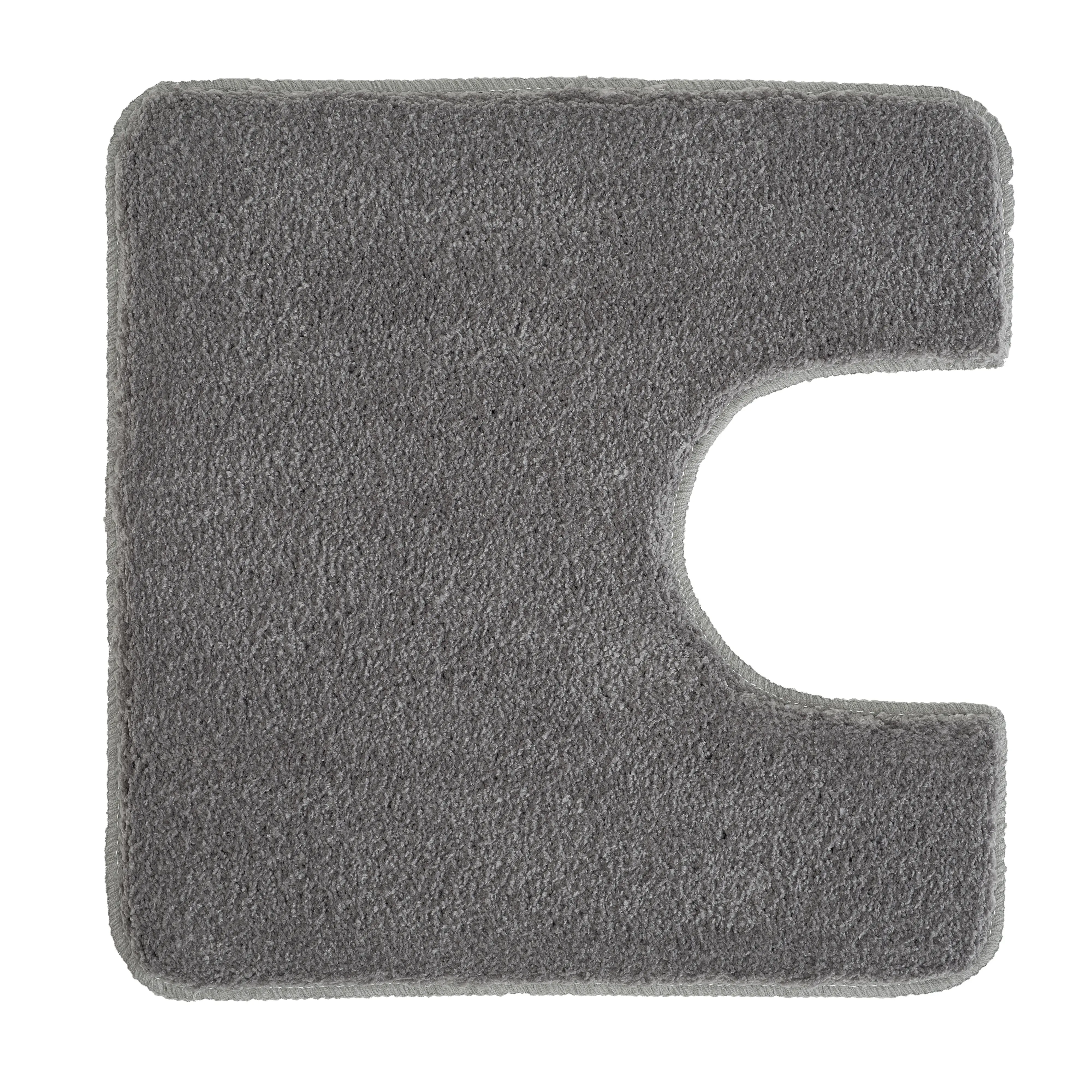 Kleine Wolke WC-Vorleger Super Soft anthrazit 50 x 50 cm