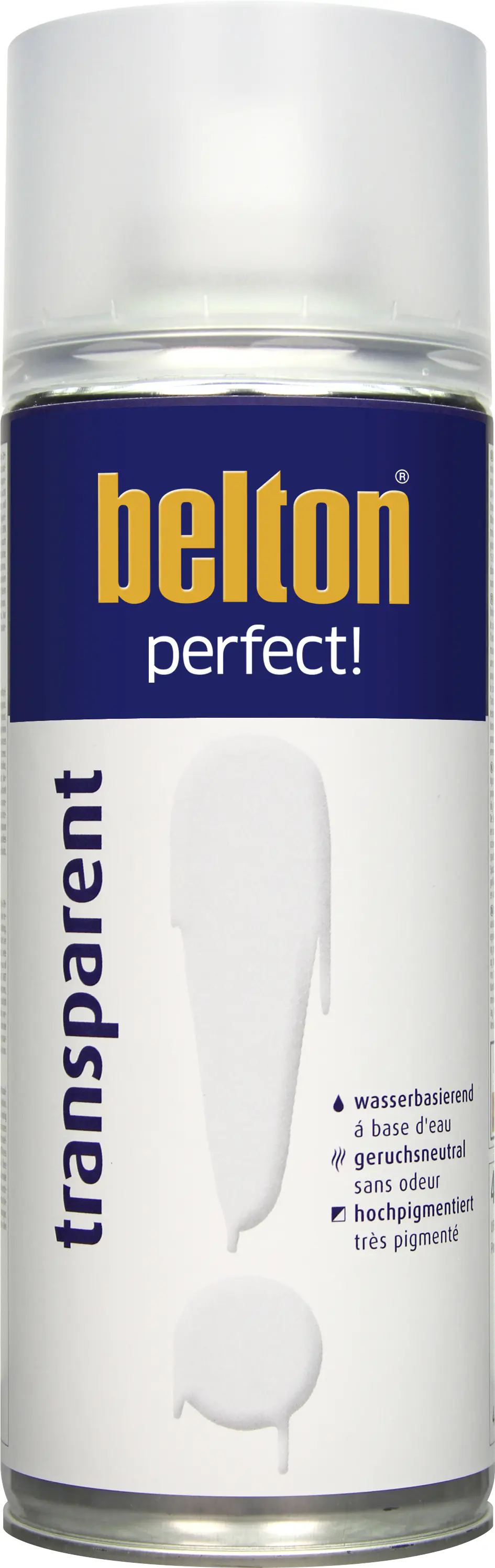 Belton perfect Klarlack 400 ml transparent seidenmatt