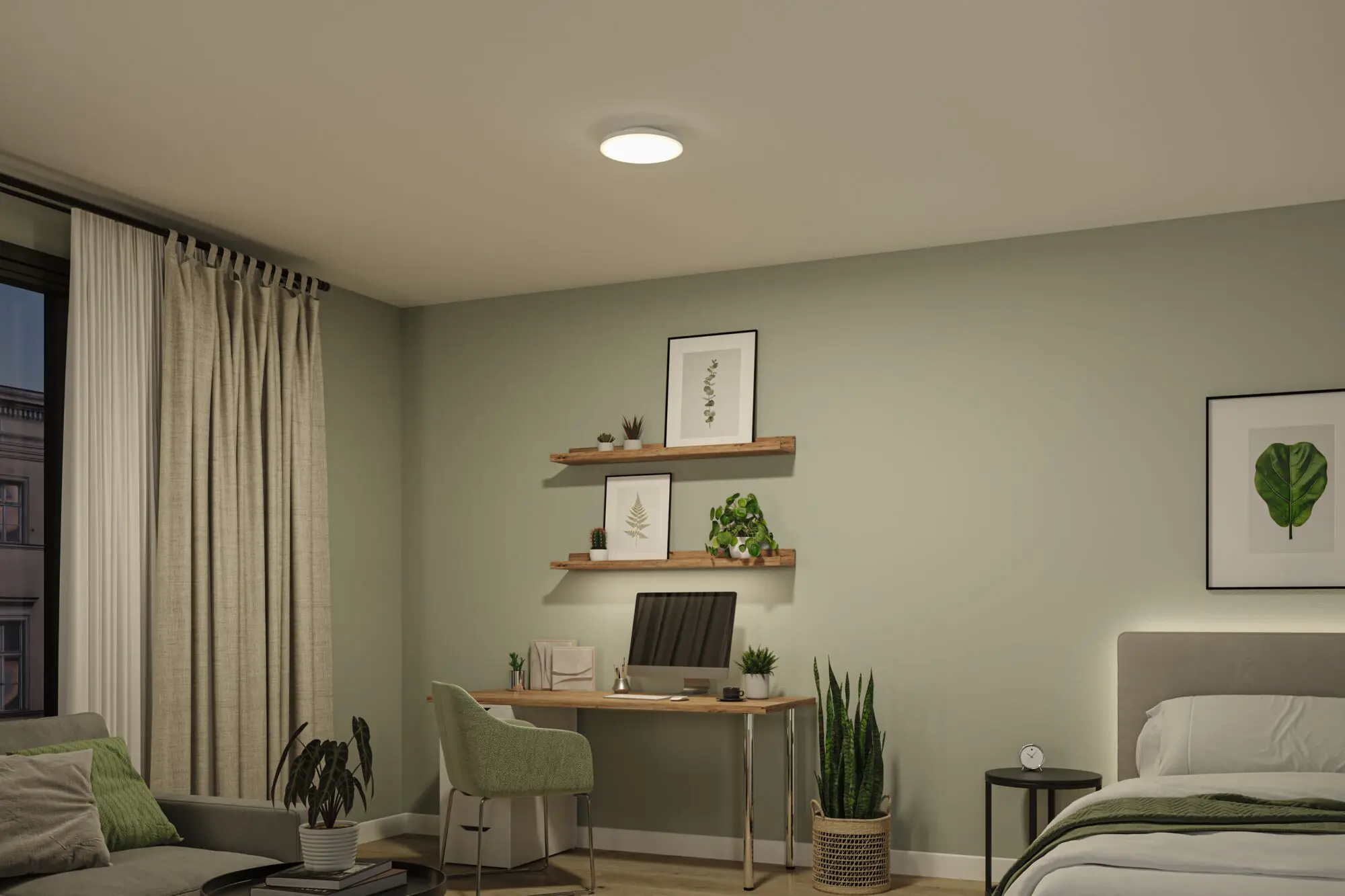 Paulmann LED Deckenleuchte Siena Ø 26 cm 18,8 W warmweiß