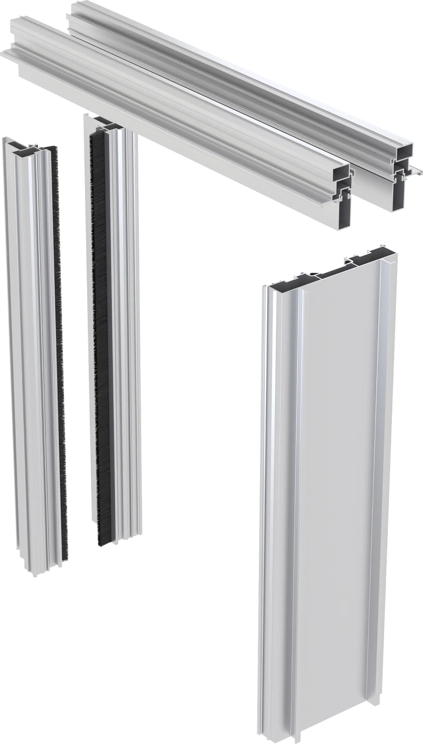 Knauf Aluminium-Spachtellaibung Pocket Kit Easy für Holztürblatt CW 75 Knauf Aluminium-Spachtellaibung Pocket Kit Easy für Holztürblatt CW 75