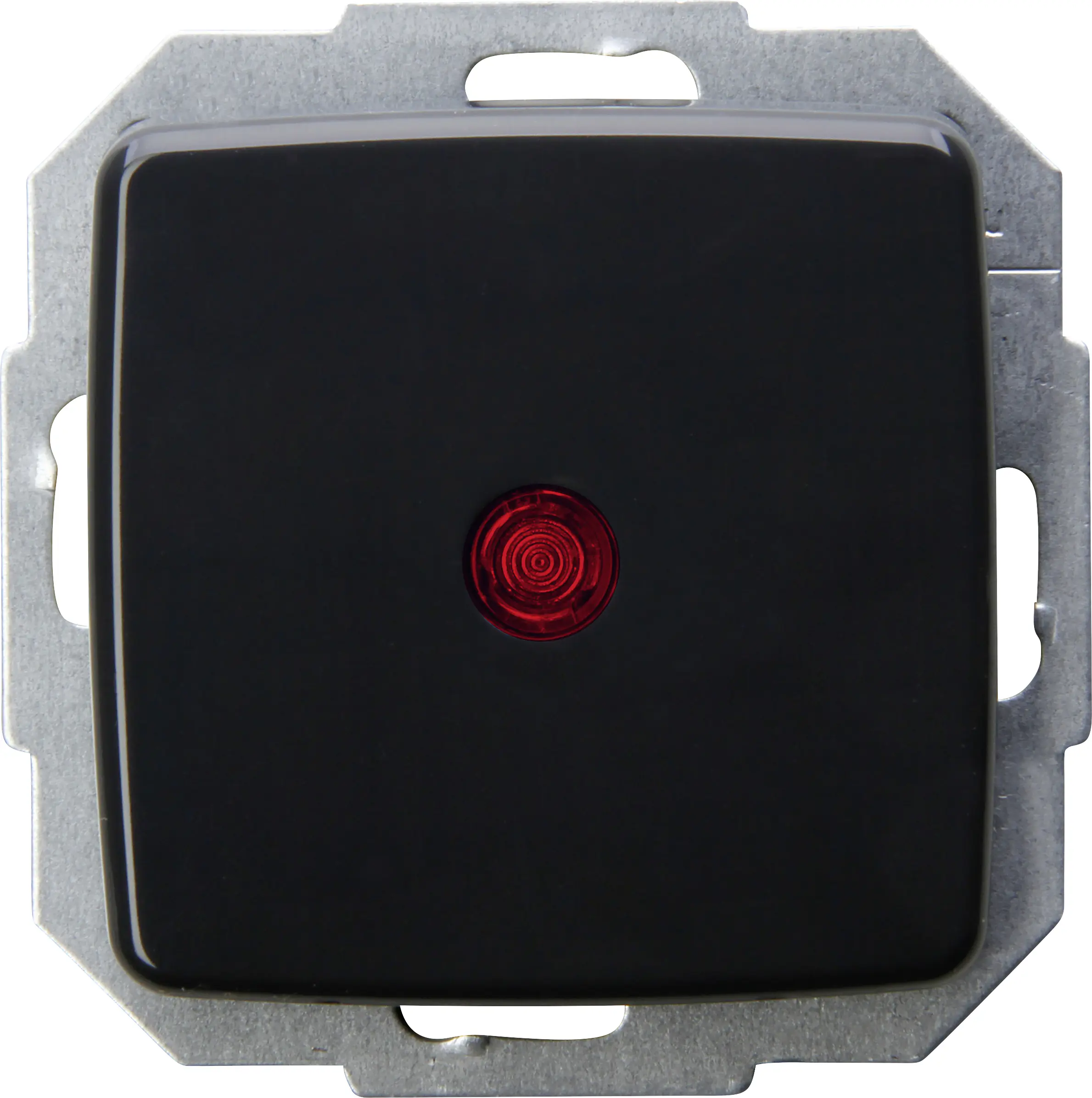 Kopp Kontrollschalter Rivo beleuchtet anthrazit, (Aus-/Wechsel), 586650086