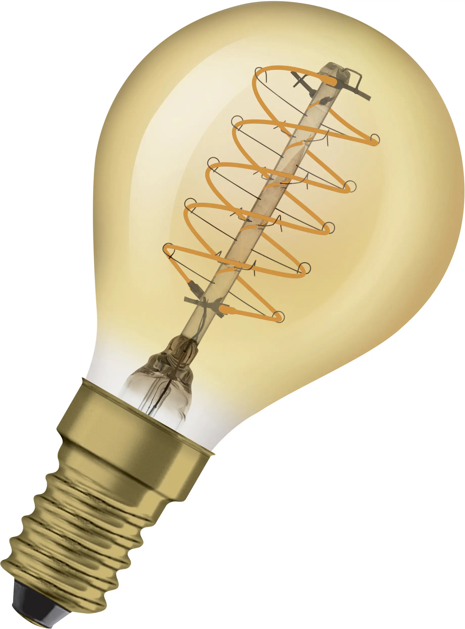 Ledvance LED Leuchtmittel Vintage 1906 P25 E14 3,4 W dimmbar amber Ledvance LED Leuchtmittel Vintage 1906 P25 E14 3,4 W dimmbar amber