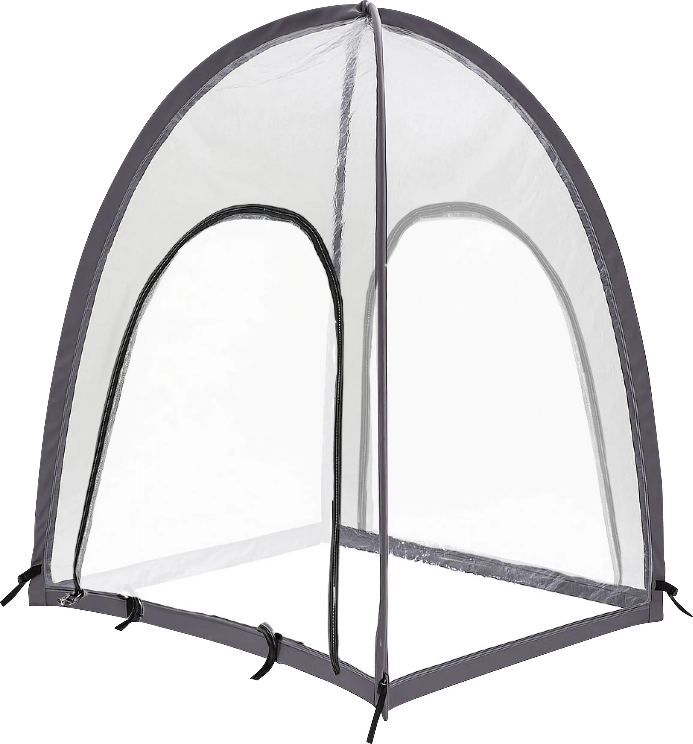 BioGreen Hochbeet Anzuchthaube anthrazit 90 x 90 cm