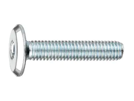 Connex Gewindeschraube M6 x 30 mm Sechskant Innen 4 mm Flachkopf - 1 Stk.