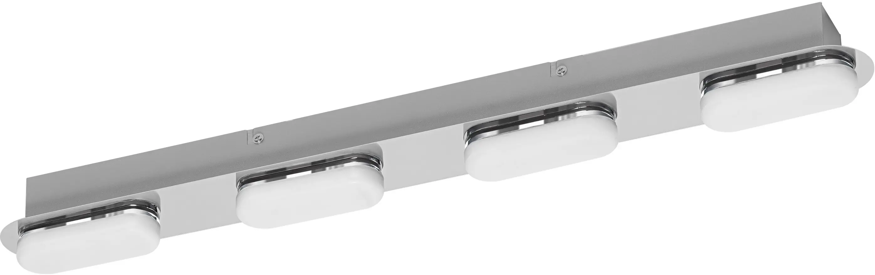 Ledvance Smart+ LED Badleuchte Orbis Duplo silber 57,5 x 6 cm 27 W dimmbar Ledvance Smart+ LED Badleuchte Orbis Duplo silber 57,5 x 6 cm 27 W dimmbar