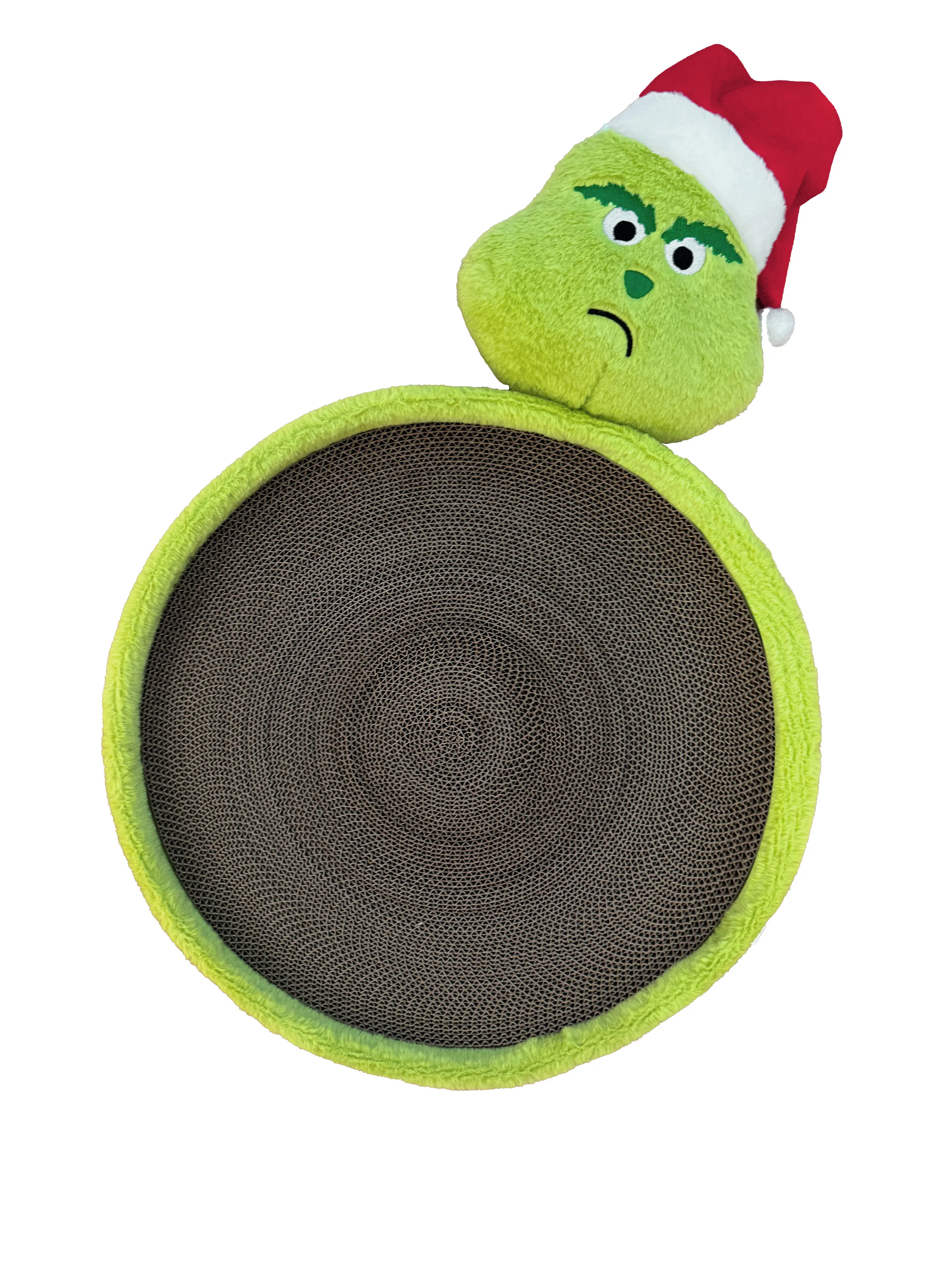 Aumüller Katzenspielzeug Weihnachtsmuffel Kratzpappe 58 cm grün