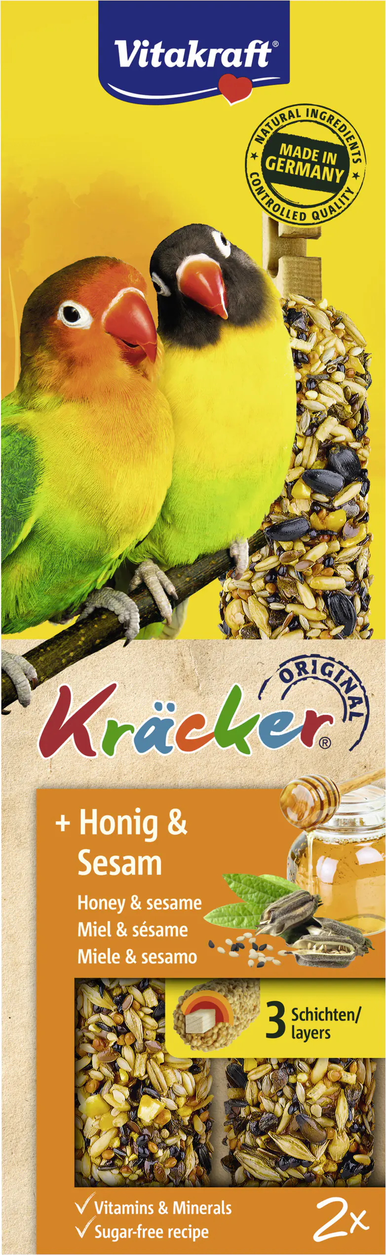Vitakraft Kräcker® Honig & Sesam 2 Stück / 180 g