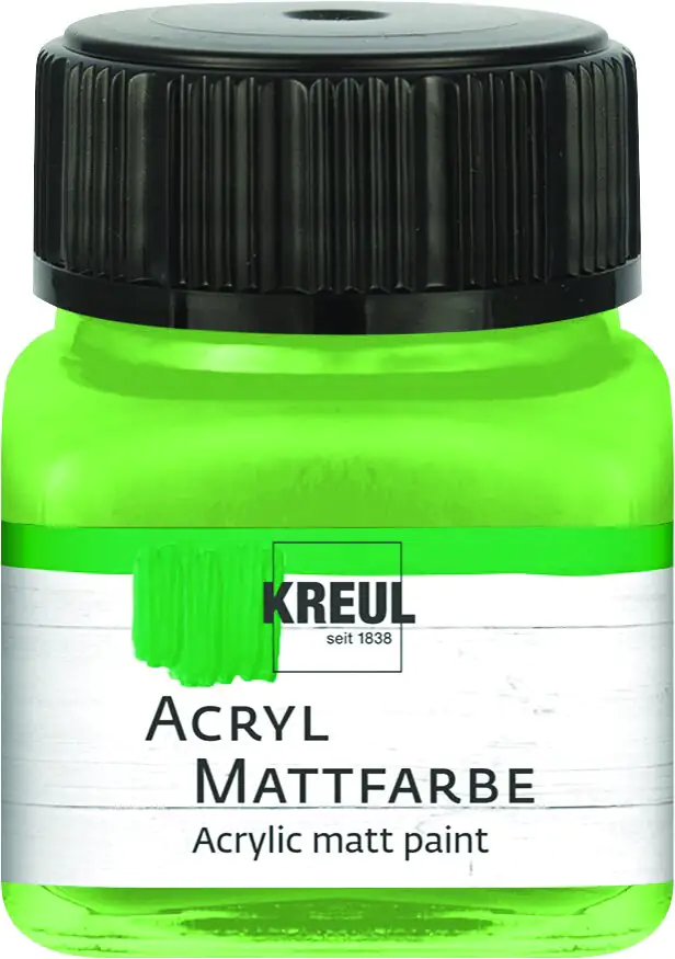 Kreul Acryl Mattfarbe maigrün 20 ml
