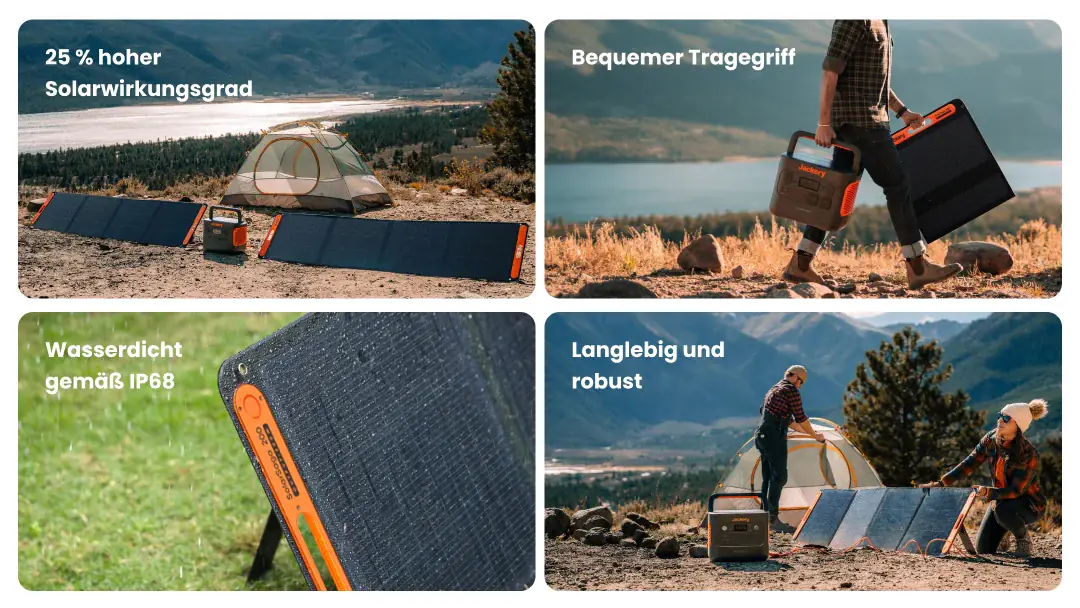 Jackery mobiles Solarpanel 200 Watt