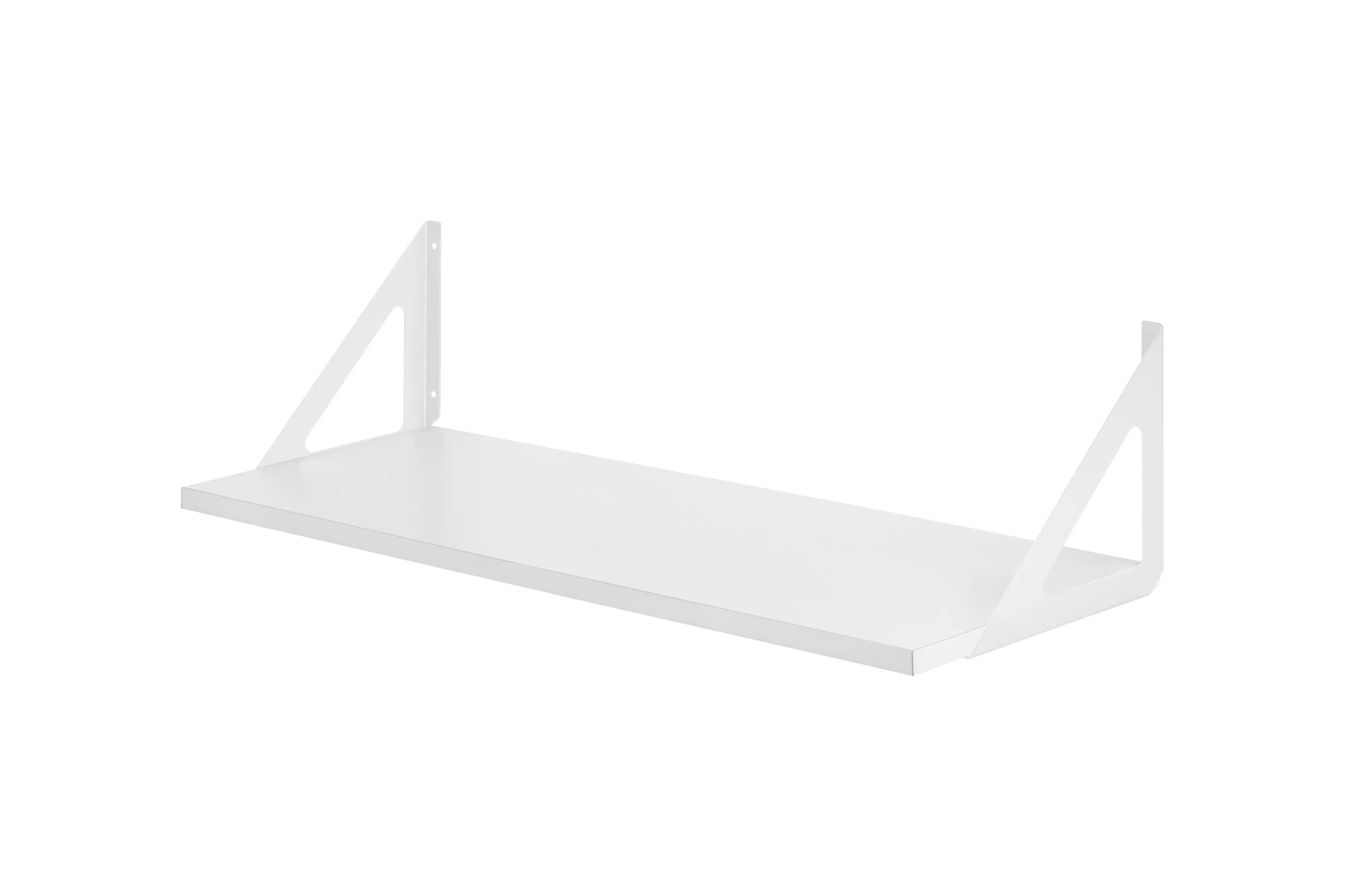 Dolle Wandregal Triangolo 80 x 25 cm weiß/weiß