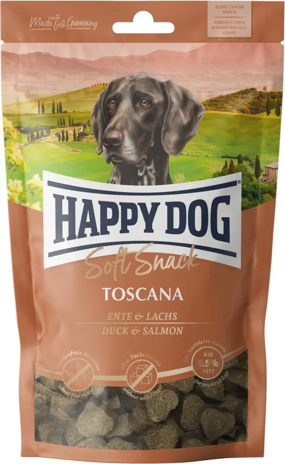 HappyDog Hundesnack Softsnack Toscana 100 g
