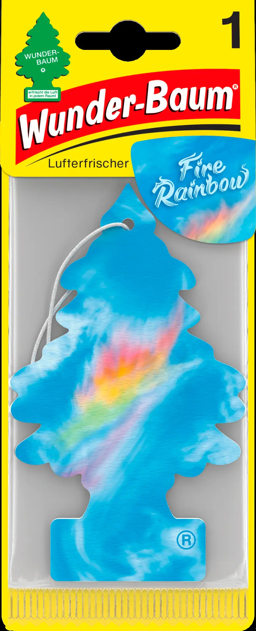 Wunderbaum Papierlufterfrischer Fire Rainbow Wunderbaum Papierlufterfrischer Fire Rainbow