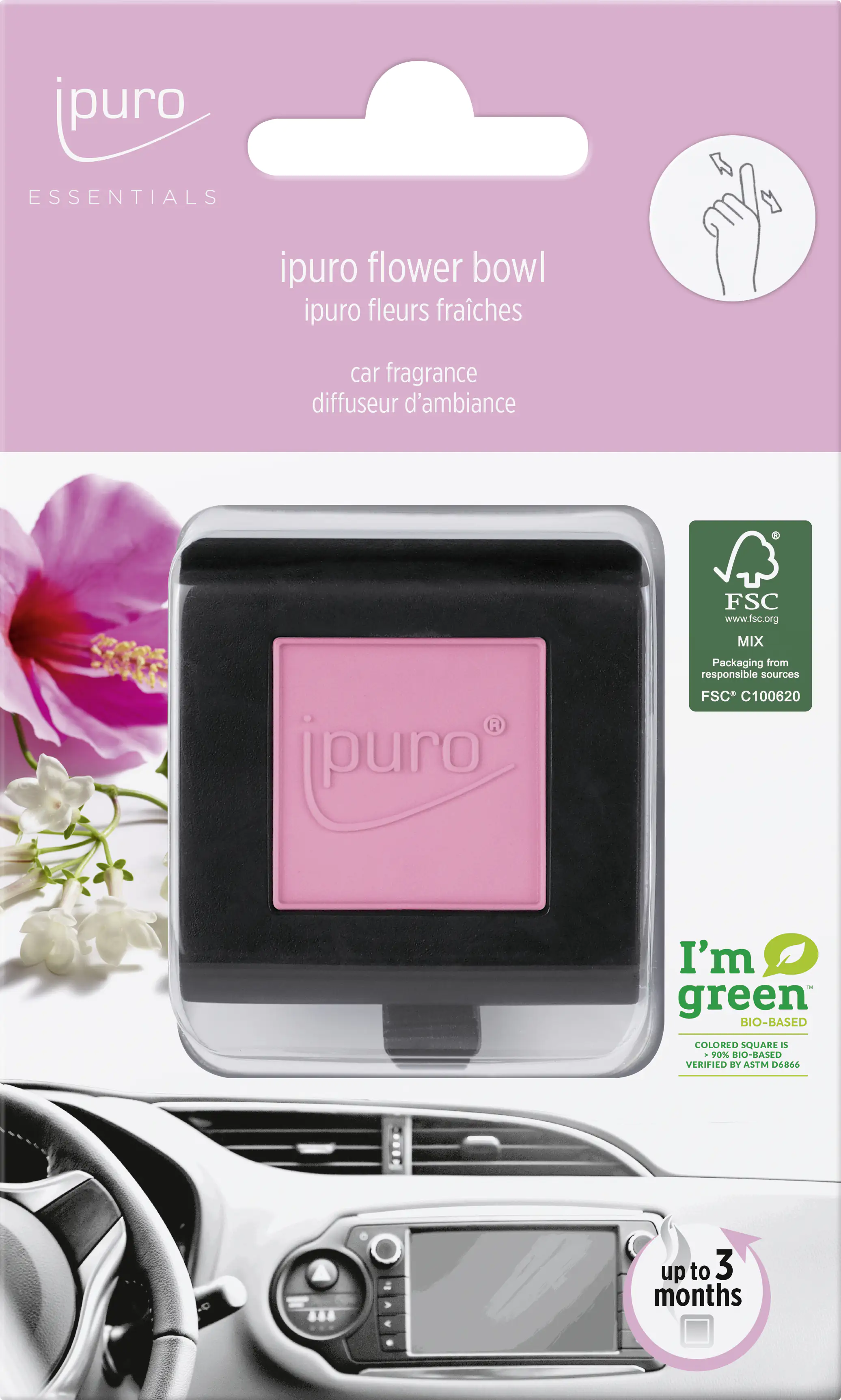 ipuro Essentials Autoduft Flower Bowl