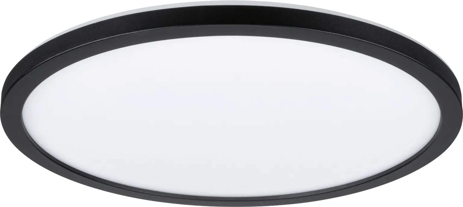 Paulmann LED Panel Atria Shine schwarz Ø 29,3 cm warmweiß