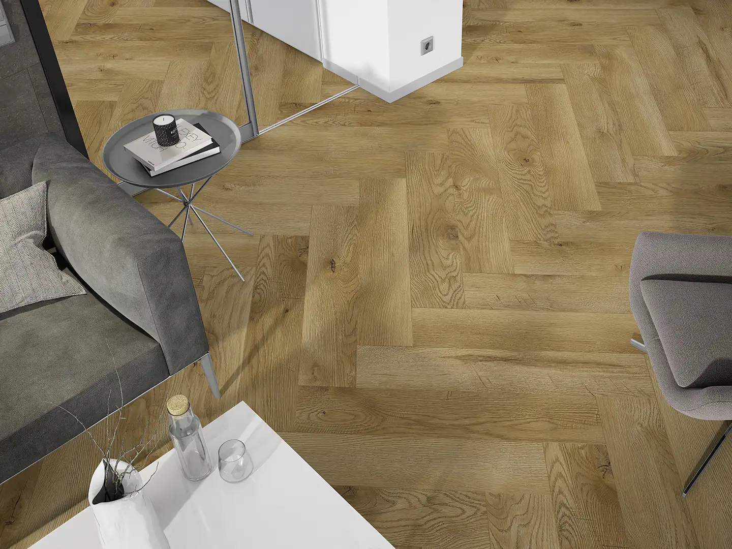 Classen Laminat Fischgrät Ville Carrito Oak