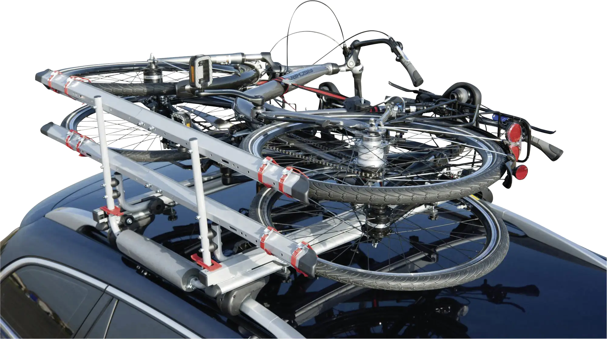 Fischer Dach-Fahrradträger Dachlift für 2 Fahrräder