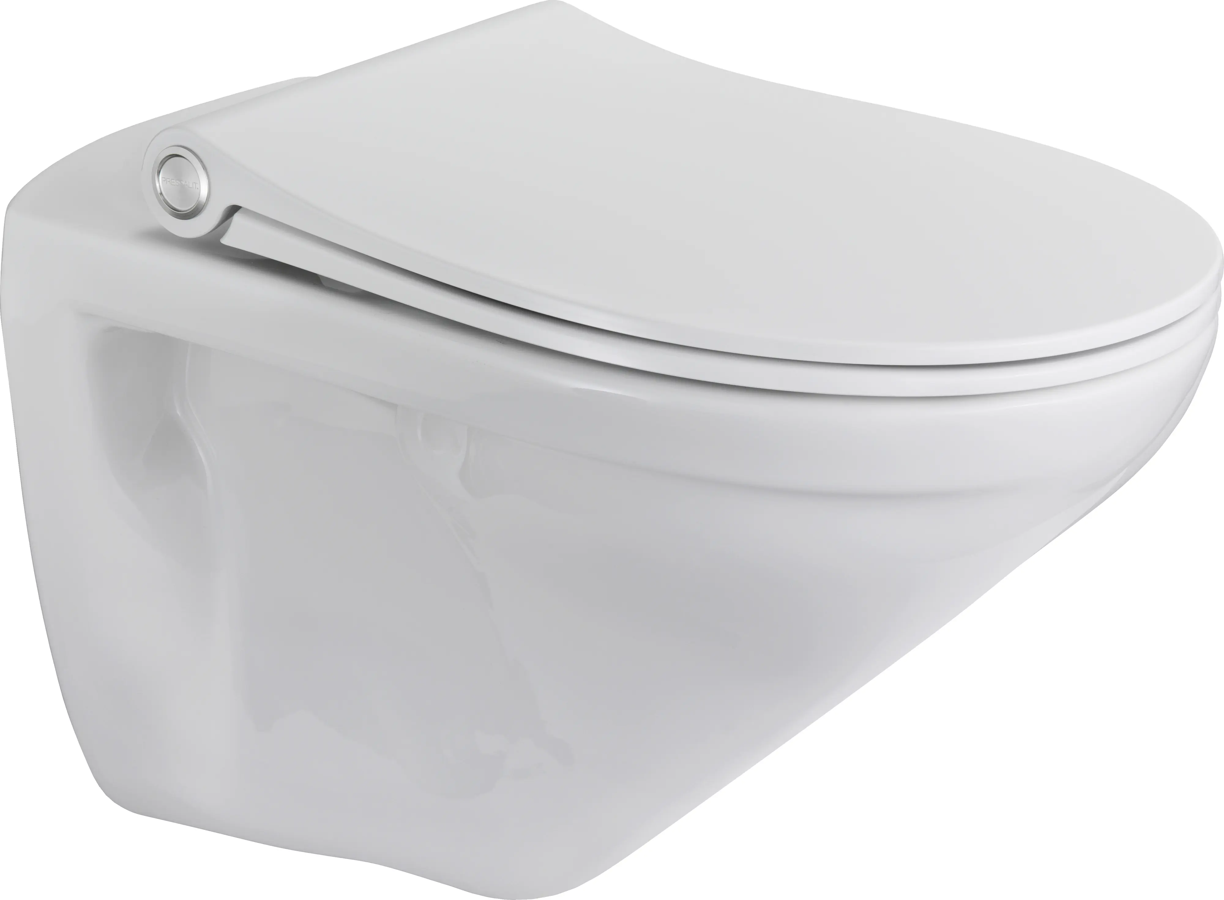 Pressalit WC-Sitz Sway abnehmbar, mit Absenkautomatik