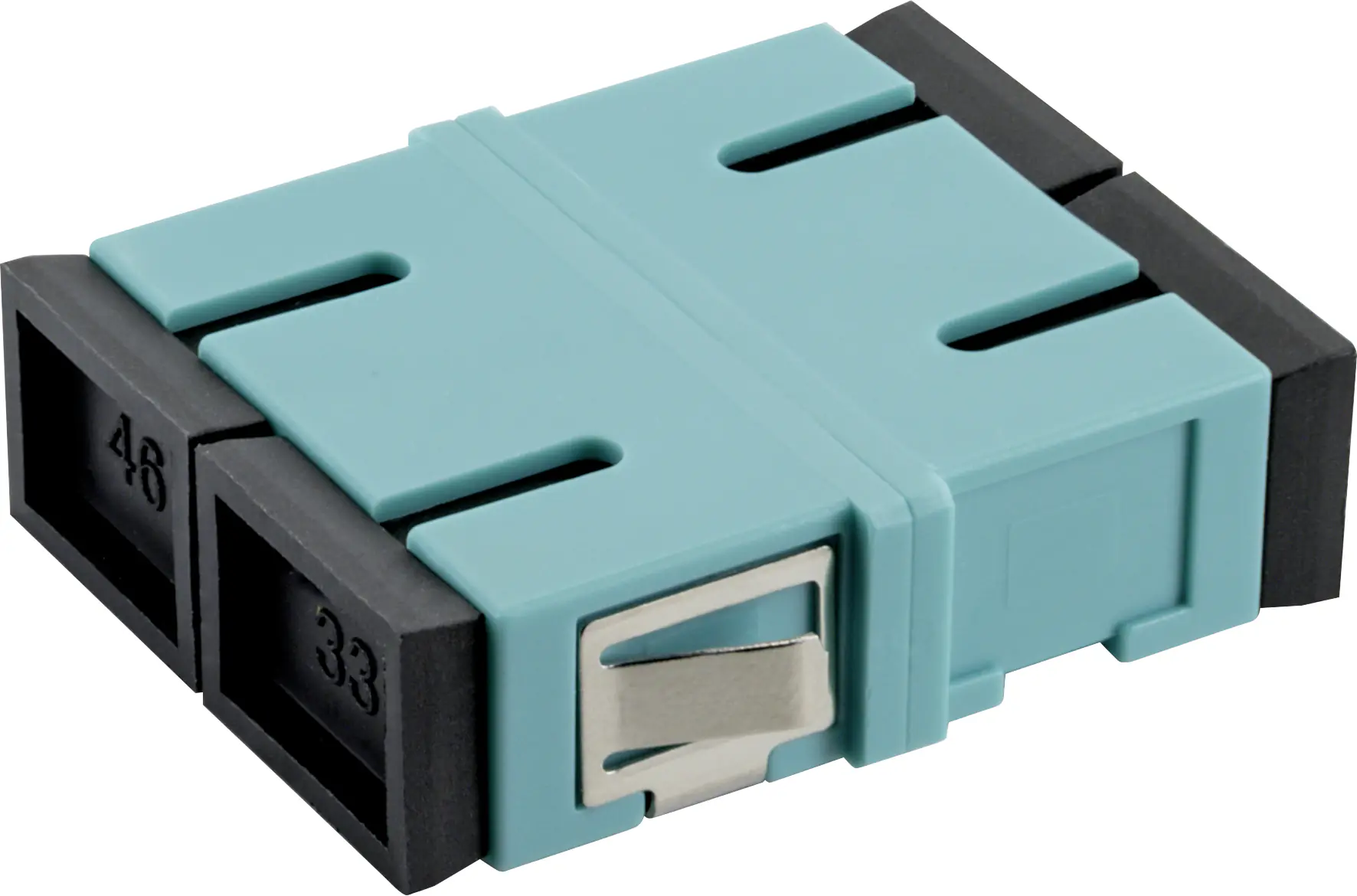 Schwaiger Adapter Glasfaser SC Duplex blau