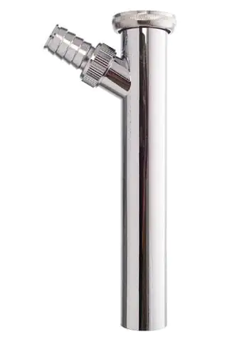 Cornat Tauchrohr für Siphon verchromt 1 1/4" mit Geräteanschluß