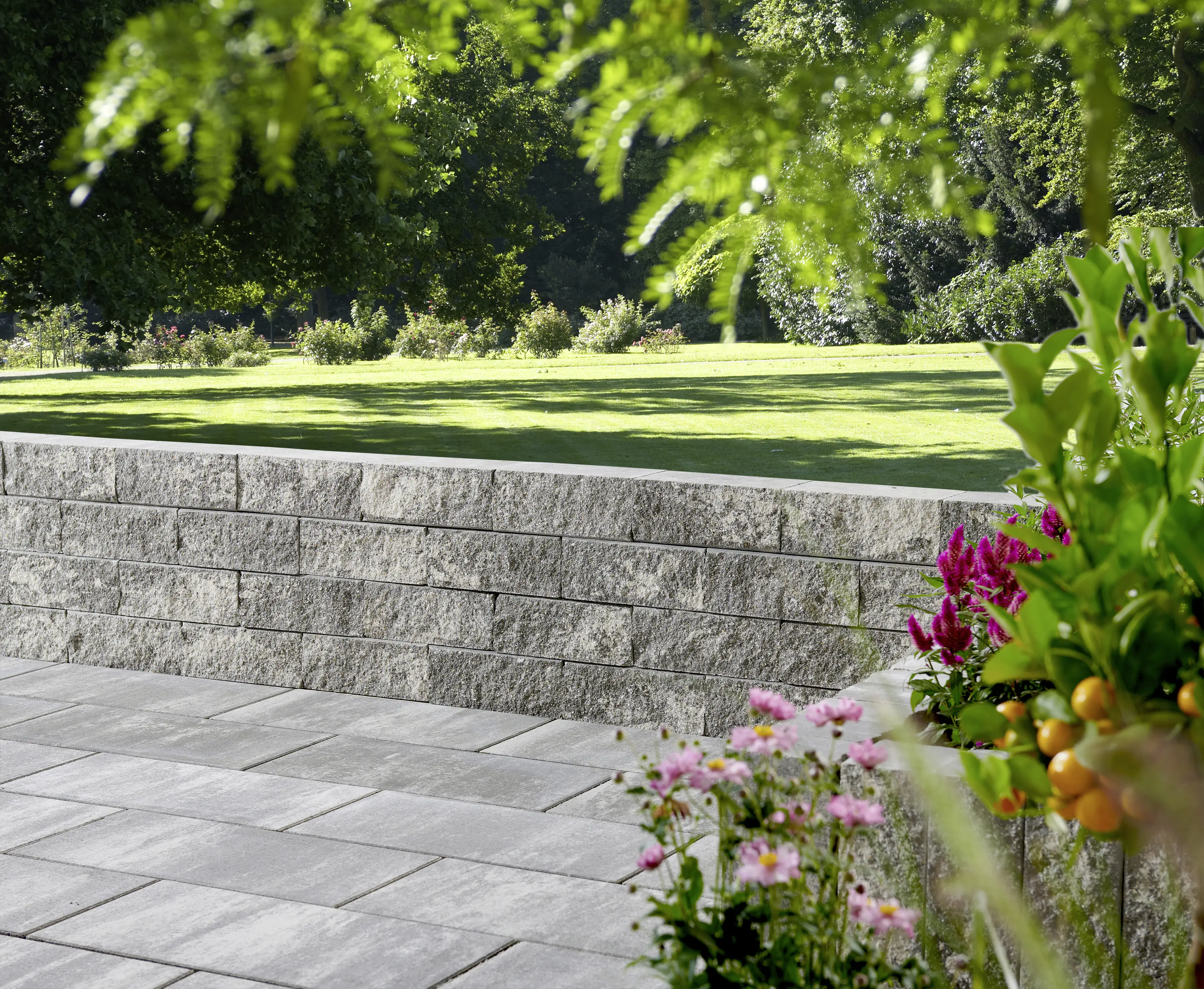 Primaster Mauerstein San Marino 30 x 15 x 12 cm grau-alpin Primaster Mauerstein San Marino 30 x 15 x 12 cm grau-alpin